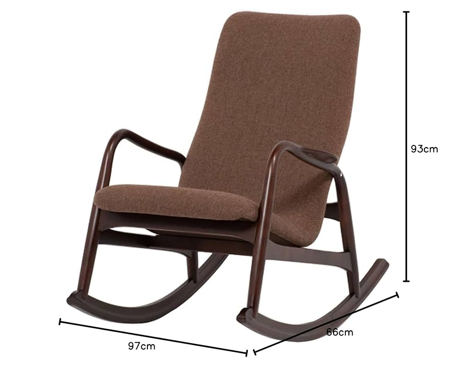 秋田木工 ロッキングチェア Amazon｜秋田木工 ロッキングチェア 幅66×奥行97×高さ93cm WN 曲