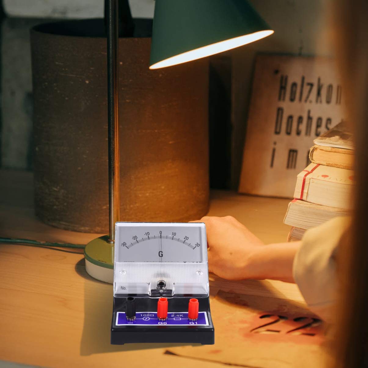 Analoger Amperemeter Typ Elektrischer Tester Empfindliches Amperemeter Mikroammeter Galvanometer