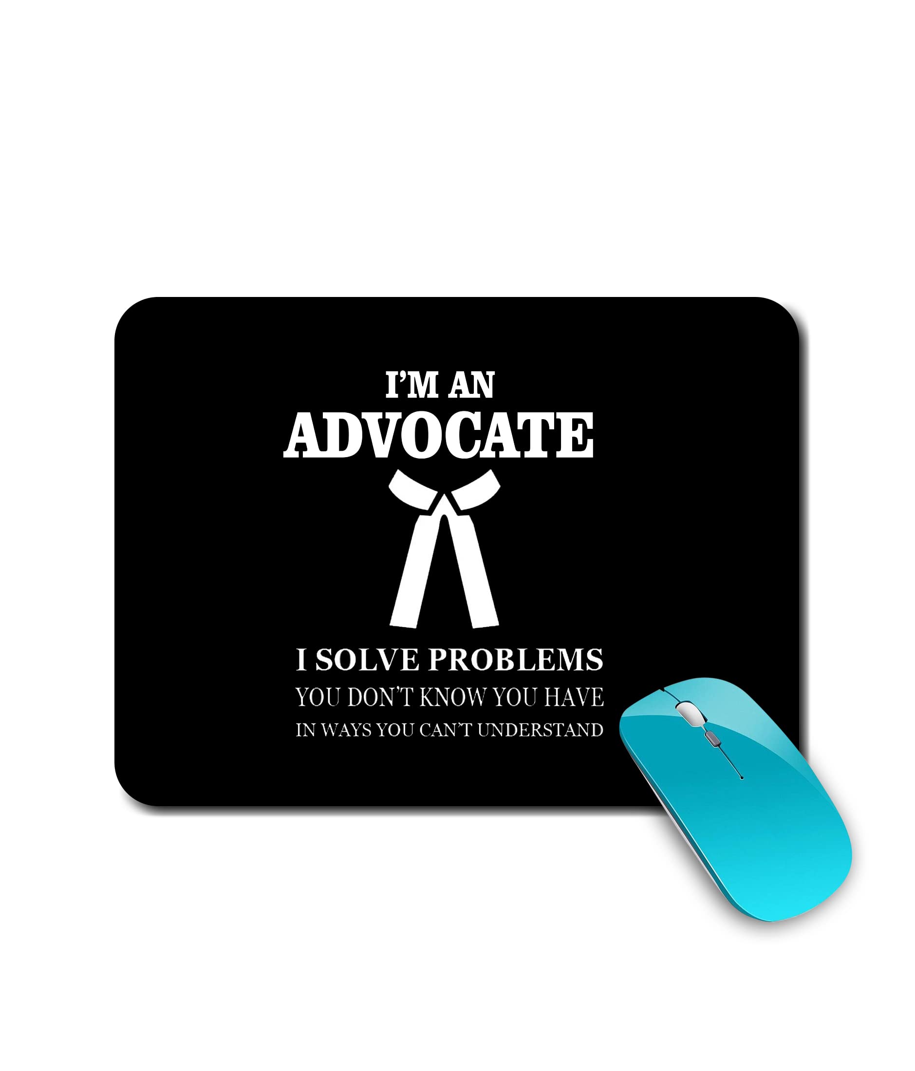 WHATS YOUR KICK® Advocate | Law | Advocate | Quotes | Printed Mouse Pad/Designer Waterproof Coating Gaming Mouse Pad for Computer/Laptop (D12) (B09LD6KVGH) Amazon Price History, Amazon Price Tracker