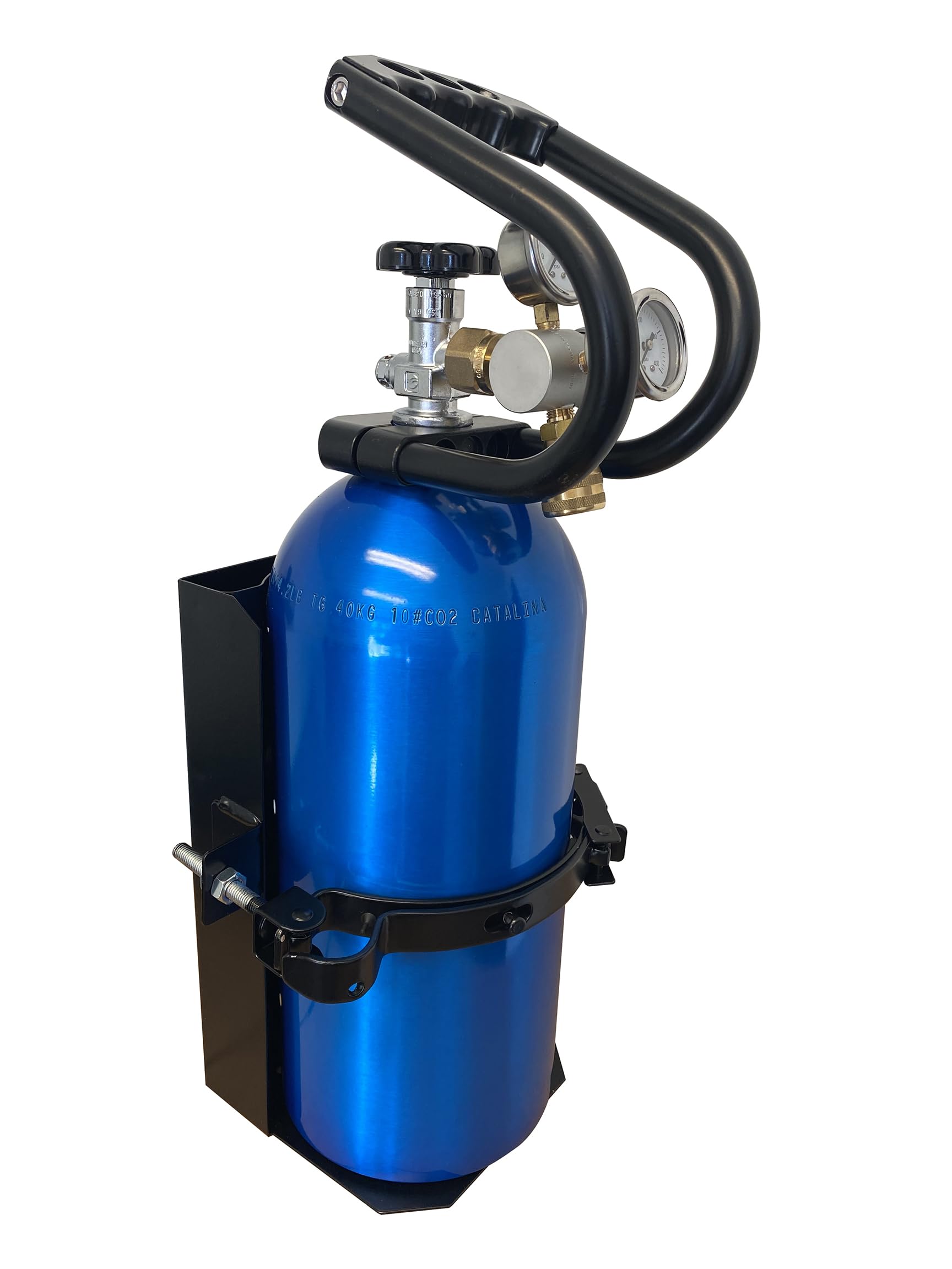 10 lb Co2 Carbon Dioxide Cylinder Off Road Tire Co2 Inflation System