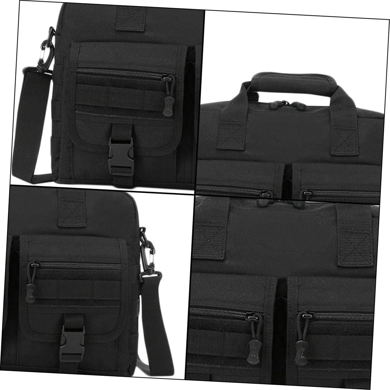 Toddmomy Borsa Tracolla in Nylon Mimetico Borsa Porta Computer Portatile Resistente e Sicura per Riporre Cellulare Auricolari Denaro e Altri Oggetti