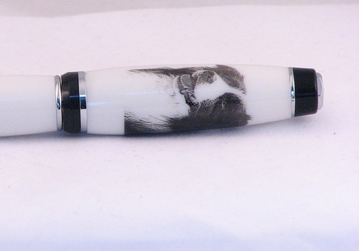 Border Collie Hand Made Pen