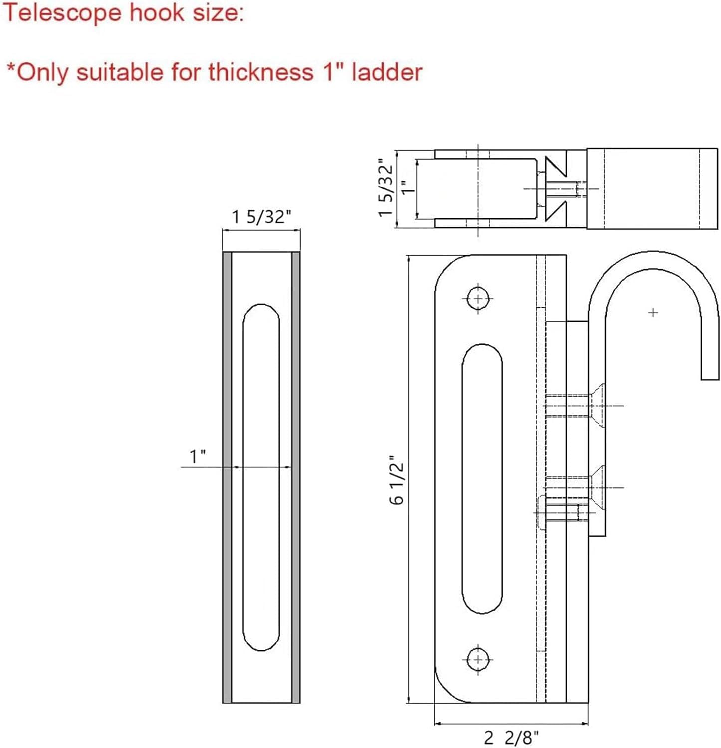 Library Sliding Ladder Hardware Kit with Floor Roller Metal Round Tube Track/Rail Hook Assemblies(12ft/3.66m Track kit)