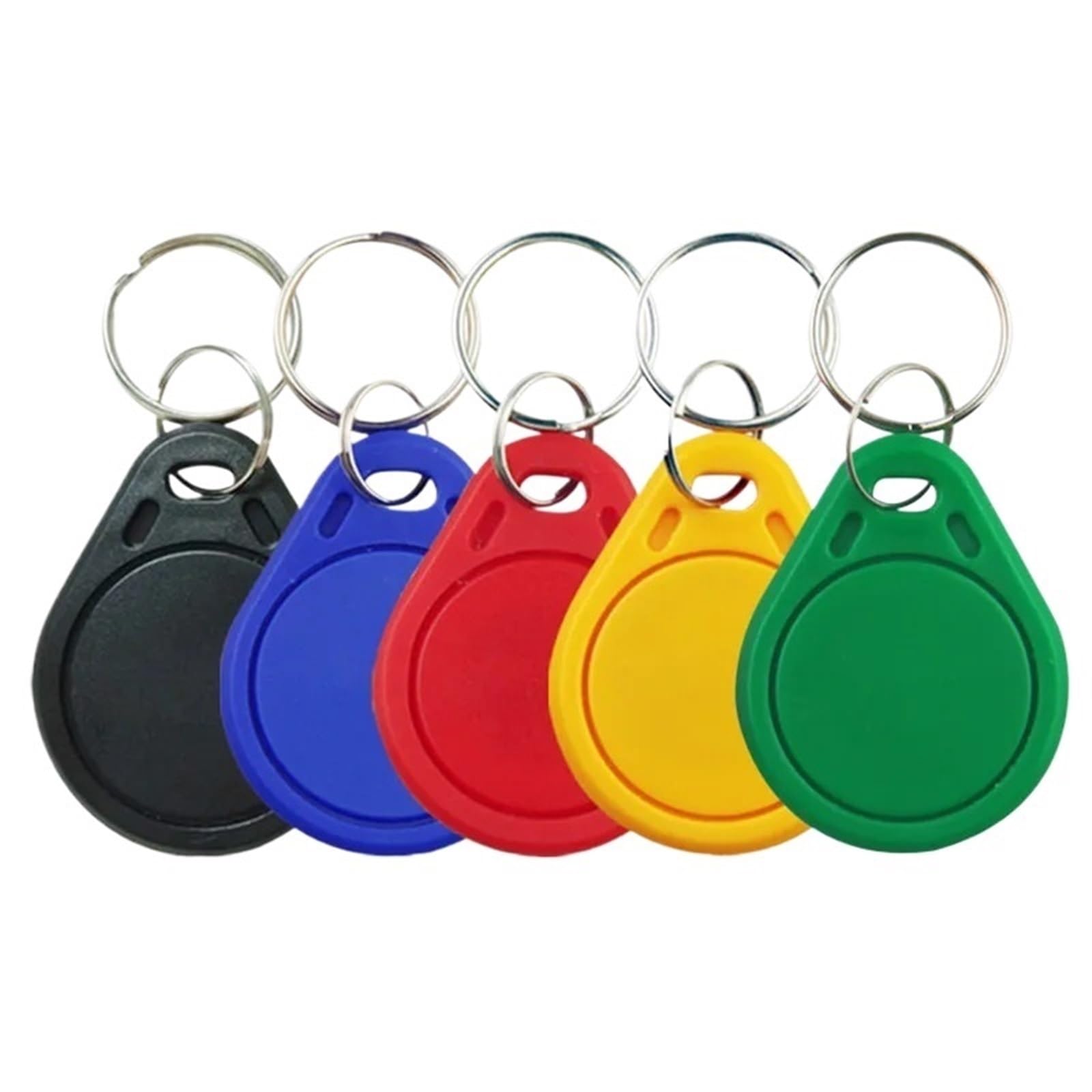 10 szt. EM4305 T5577 125 kHz kopiowanie wielokrotnego zapisywania breloki RFID tag brelok karta zbliżeniowy token odznaka duplikat (10 szt. kart T5577)
