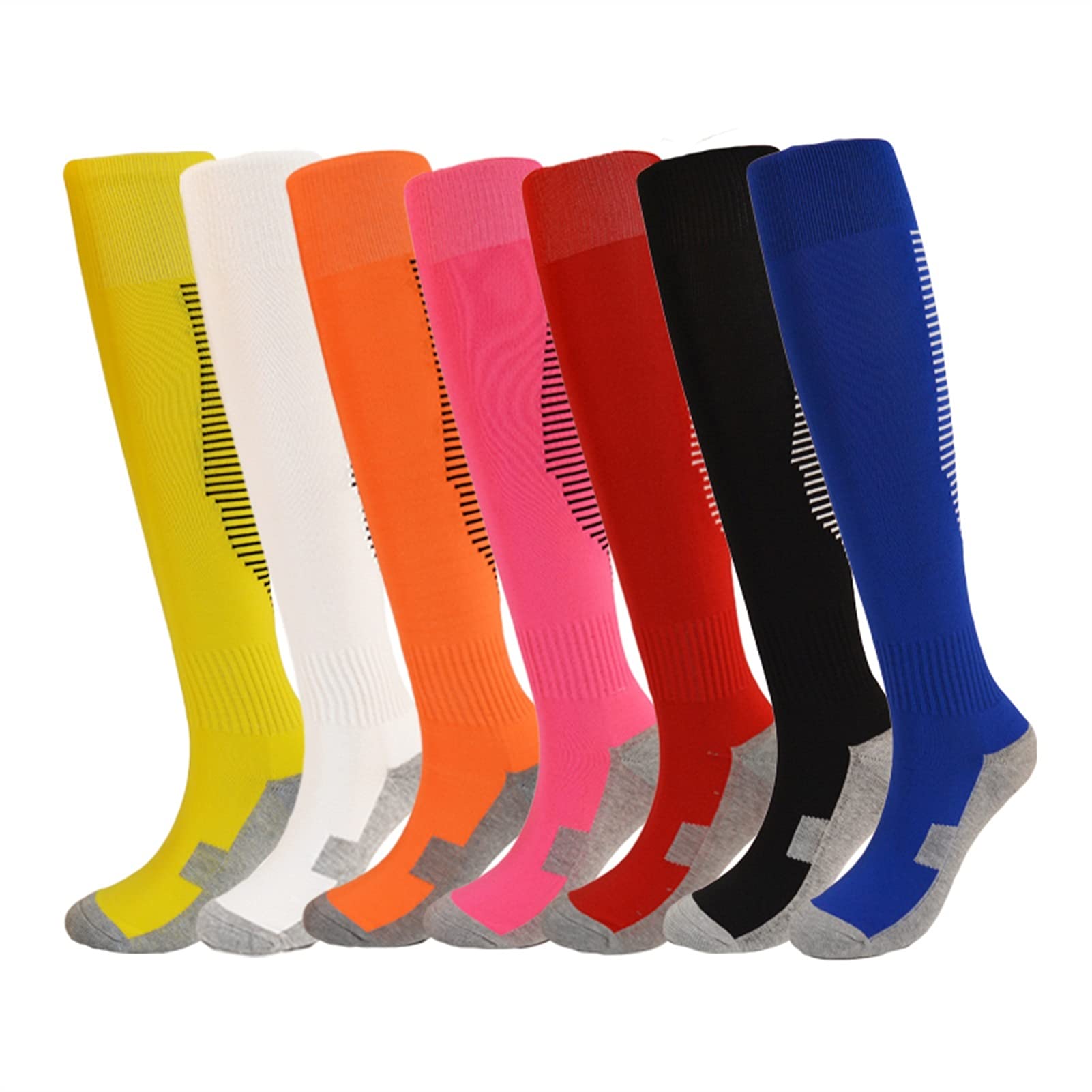 Calze da Uomo in Esecuzione da Uomo Compressione Sport Calzini Traspiranti Unisex Outdoor Cycling Cycling Basket Calze da Calcio Sport Calzini Sportivi