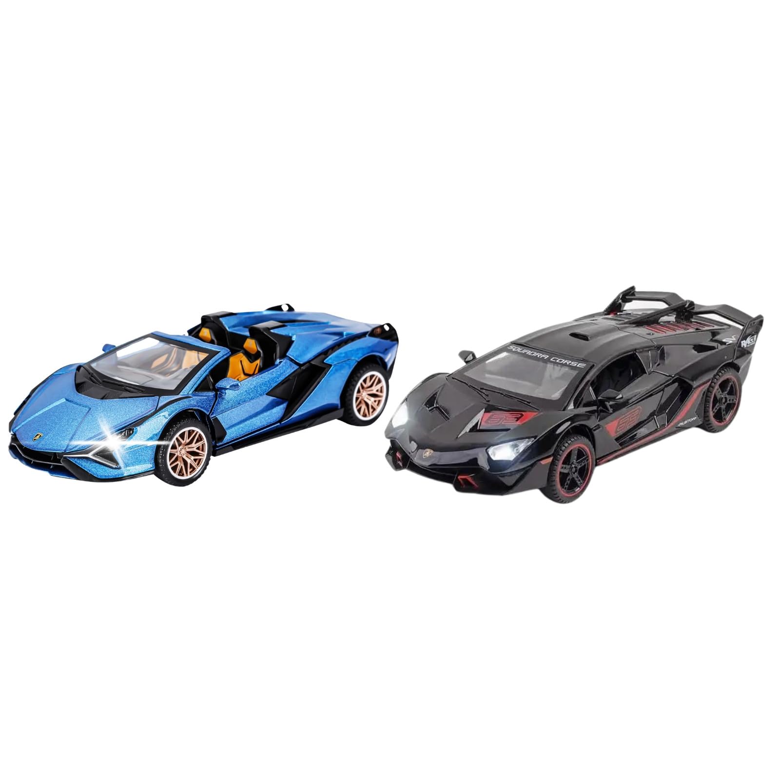 NISHAD CREATIONS 1:32 Open Toy Car Pullback Diecast with Openable