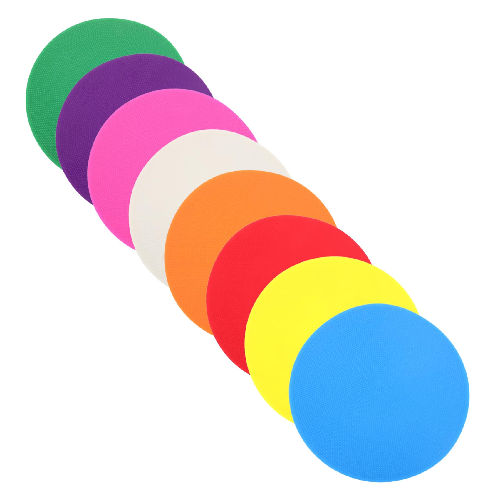 BESPORTBLE Football Agility Training Equipment 8pcs Soccer Training Markers Sturdy Easy to Clean for Boys and Girls Adults