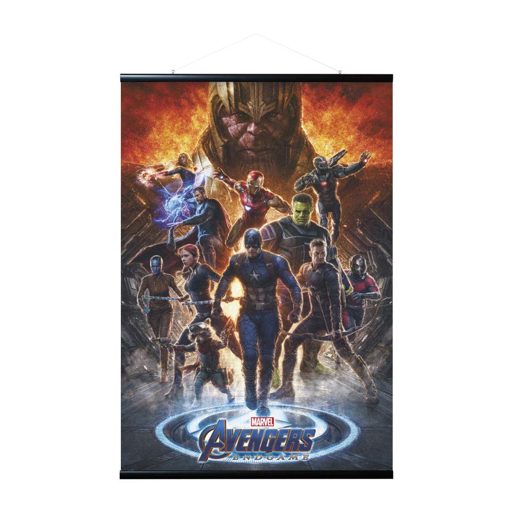 Grupo Erik Magnetic Wall Hanger + Poster Marvel Endgame - 36 x 24 inches / 91.5 x 61 cm - Shipped Rolled Up - Cool Posters, Art Poster, Wall Posters & Prints