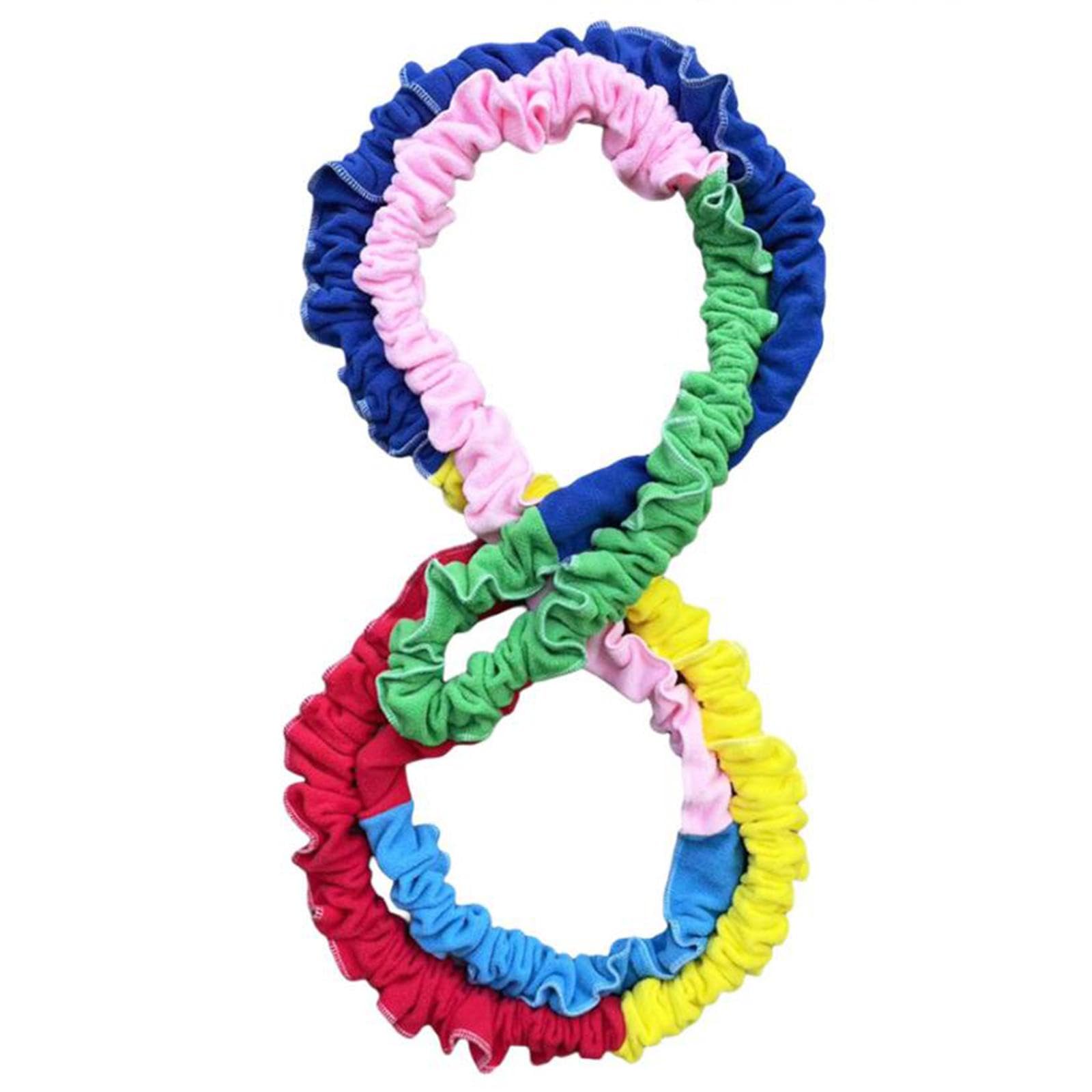 Qianly Banda Elástica Cooperativa para Ejercicios de Movimiento Dinámico Y Colorido, Ideal para Juegos de Fiesta en El Jardín de Infancia.