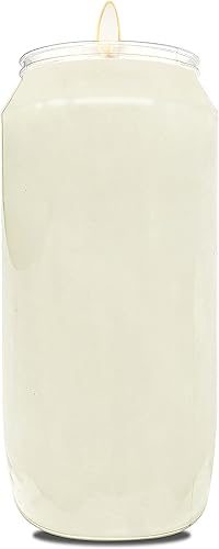 Miniatura 6 de Hyoola Velas de oración blancas de 7 días, paquete de 6 velas de pilar de 6 pulgadas de alto para religiosas, conmemorativas, decoración de fiestas,