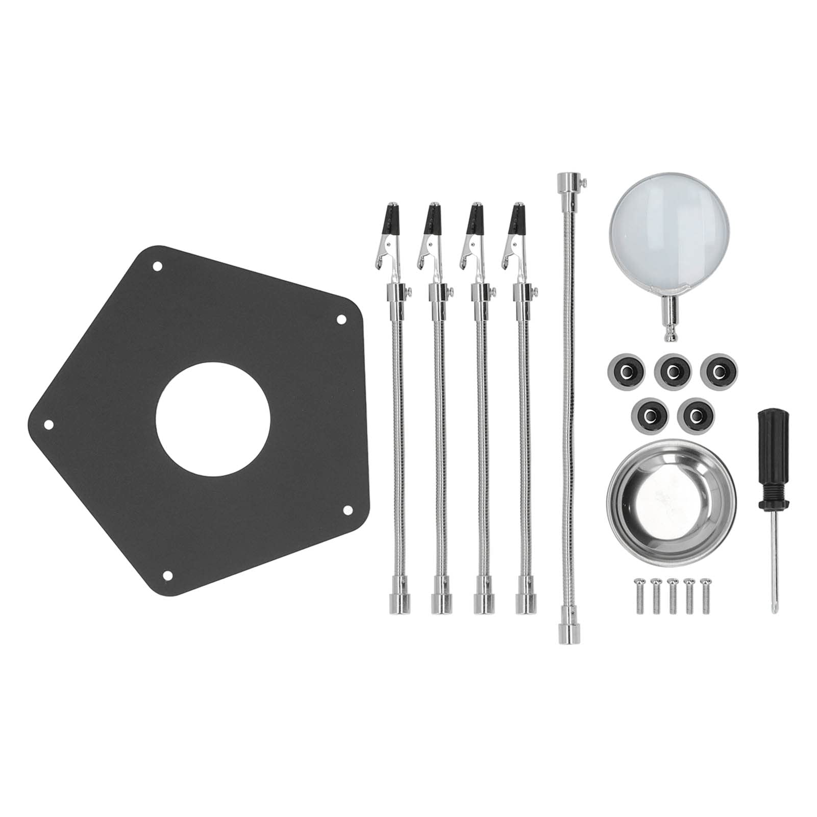Support de soudure avec loupe HD x3 et bras universel pour circuit PCB