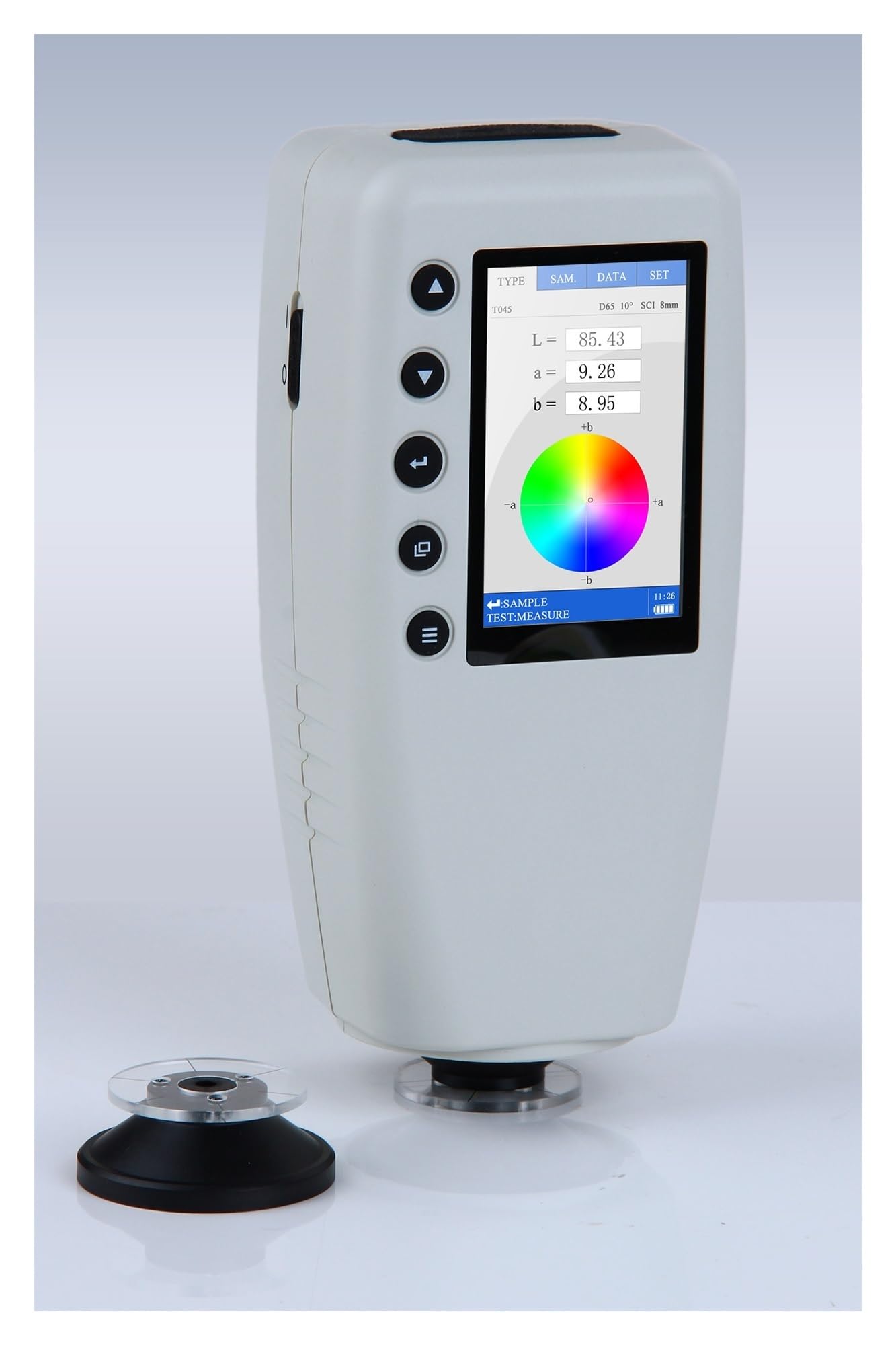 Probador Portátil Electrónico del Color del Colorímetro De La Aleación De Aluminio del PDA LED