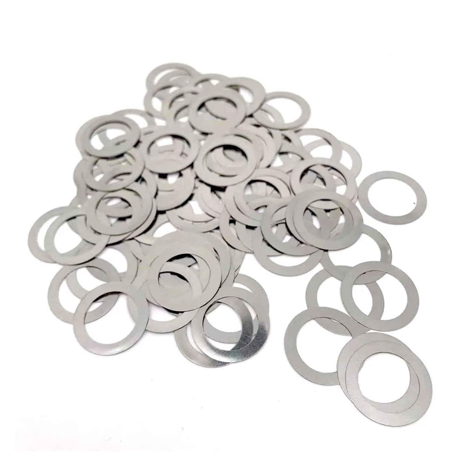Arandelas planas de acero inoxidable, paquete de arandelas planas de acero inoxidable 304 de M2-M40 0,1-1 mm(1mm thick,10pcs M10x14)