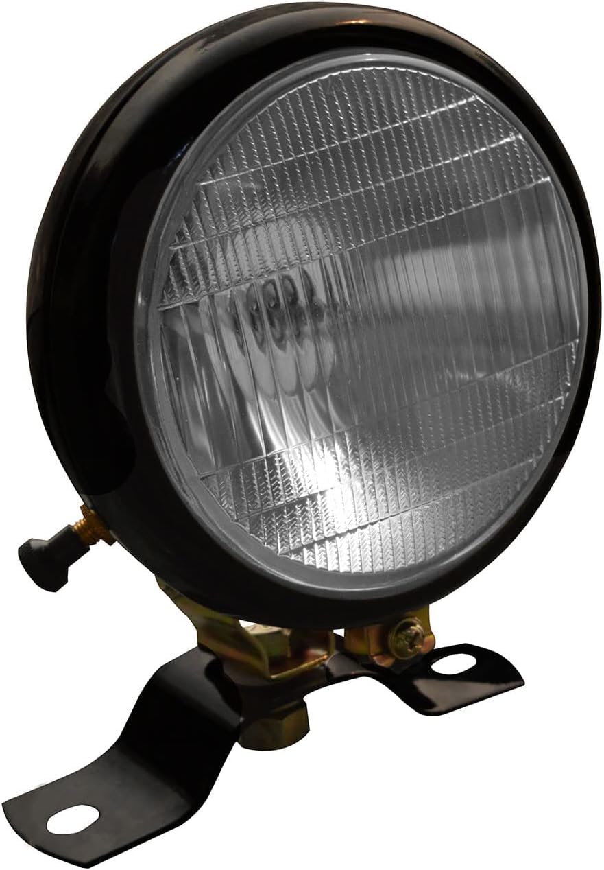 Luci per Trattore Nero 12 Volt Gruppo Lampada per aratro Luce per aratro con Interruttore Adatto per Massey Ferguson 1000 1200 100 200 2600 2700 e Altri trattori