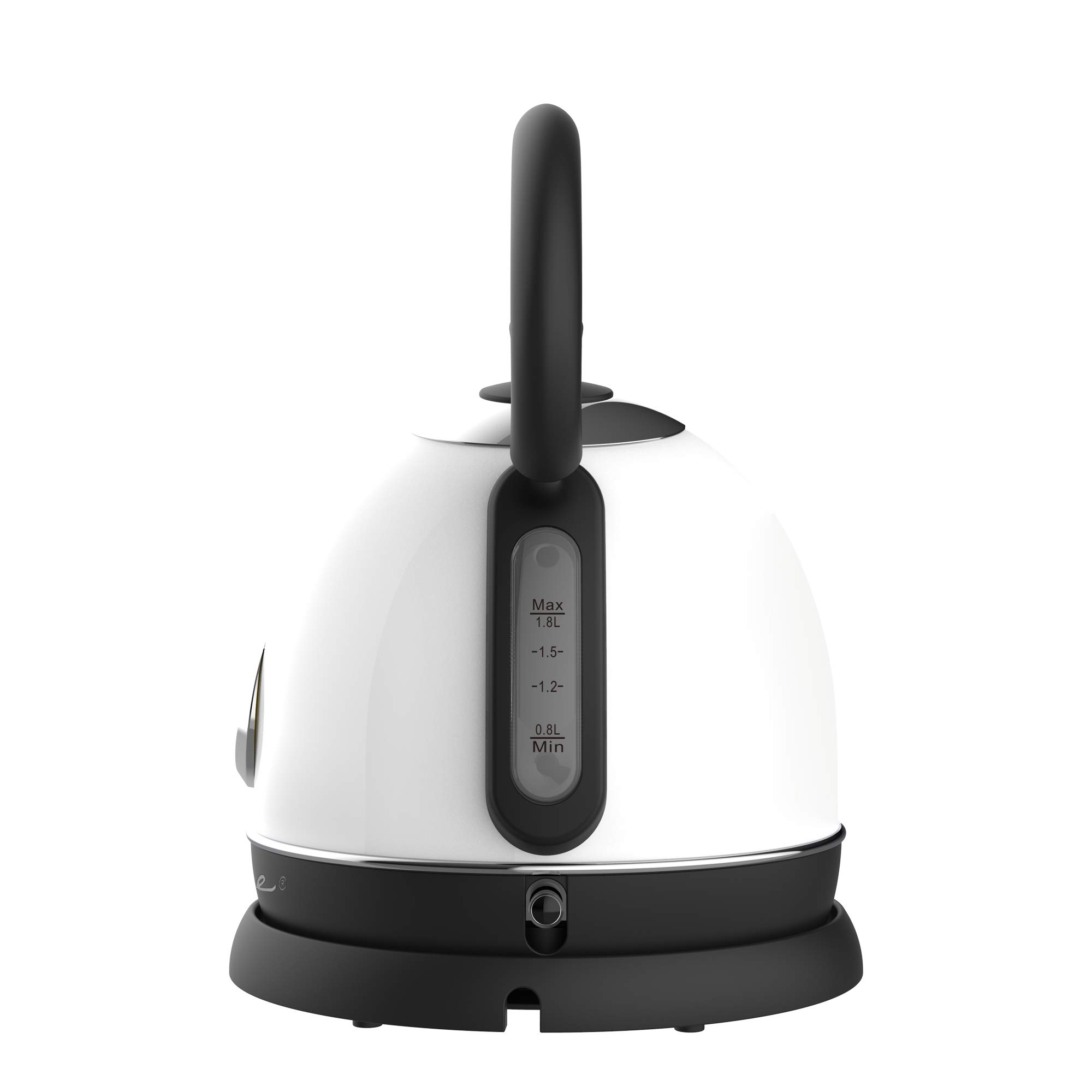 Frigidaire EKET125WHITE Retro Electric Hot Water Kettle with Speed