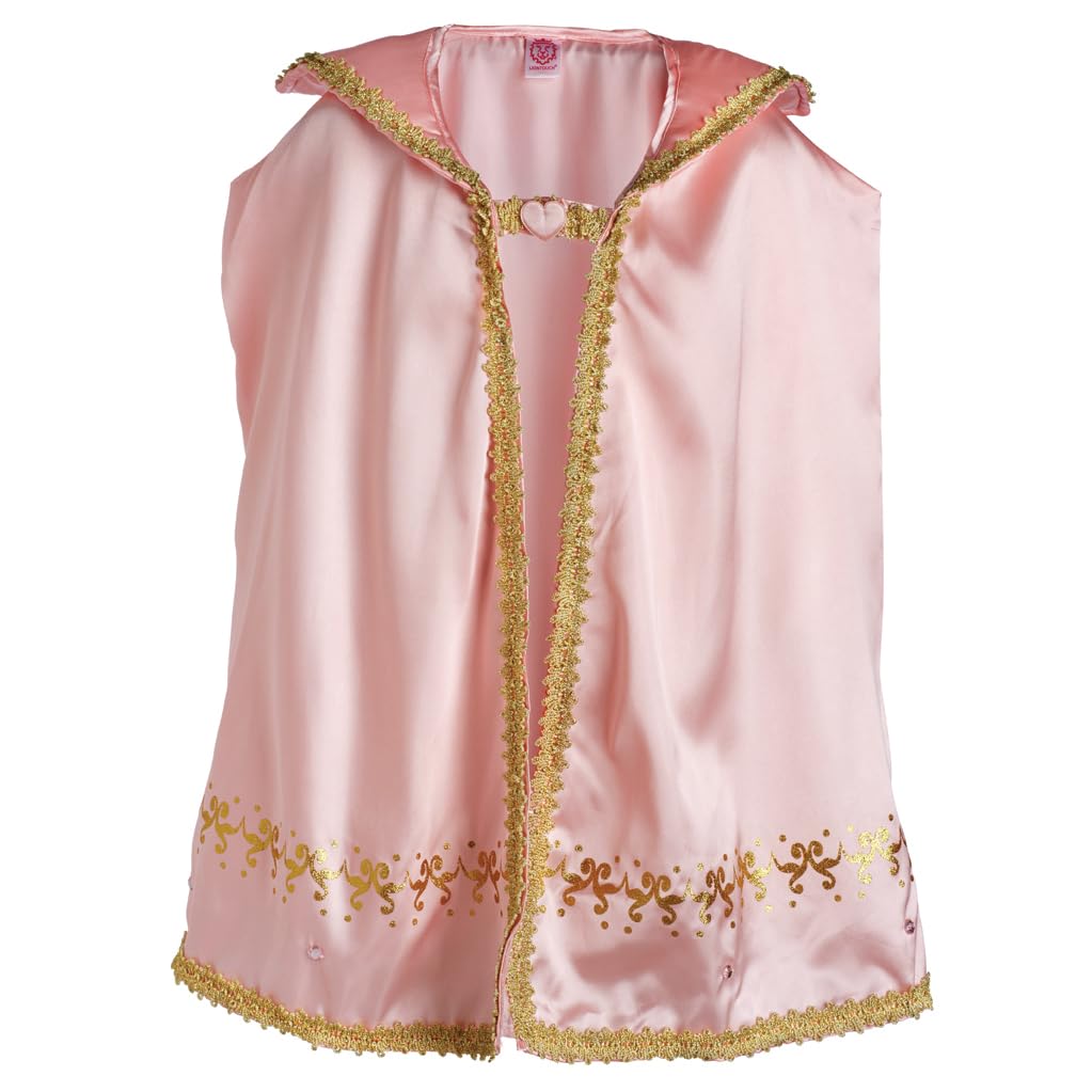 Liontouch - Queen Rosa Cape For Girls, Pink