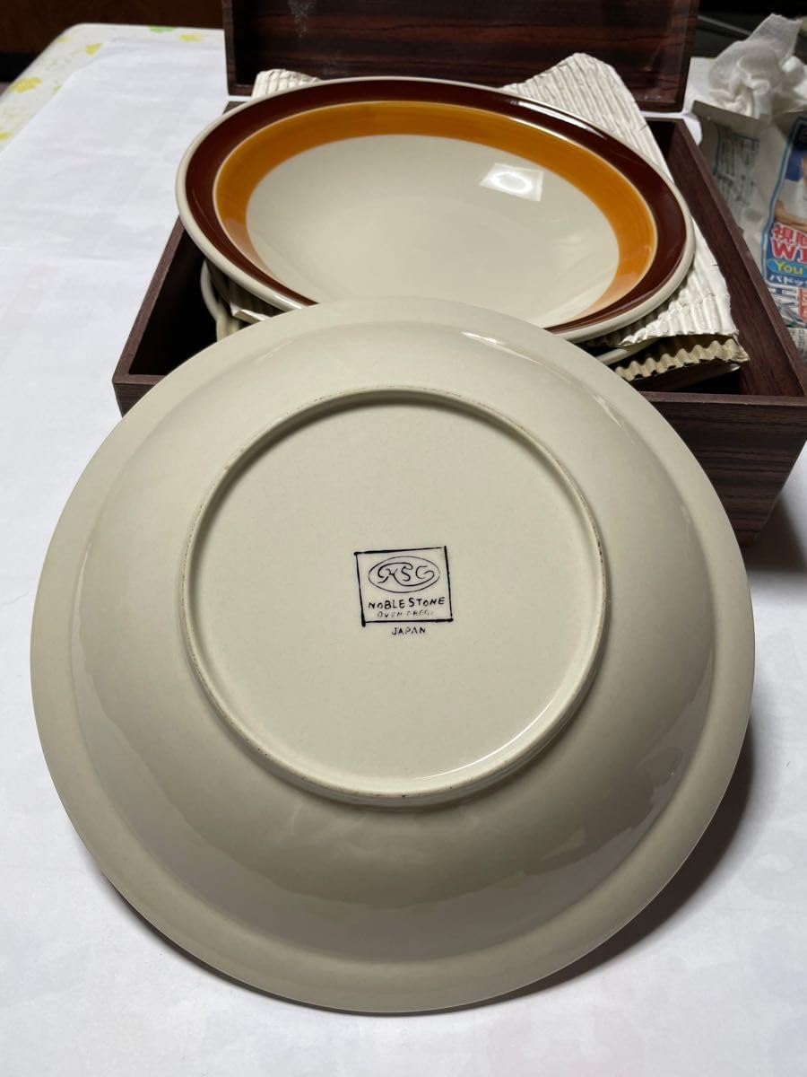Amazon | 日本製 カレー用皿5枚 昭和レトロ | ノーブランド品 | カレー 