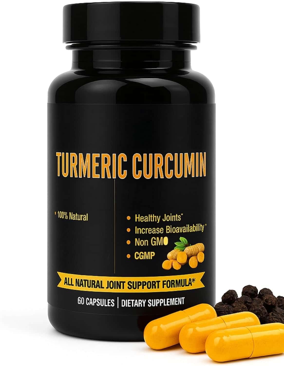 Curcumine de curcuma, sans OGM