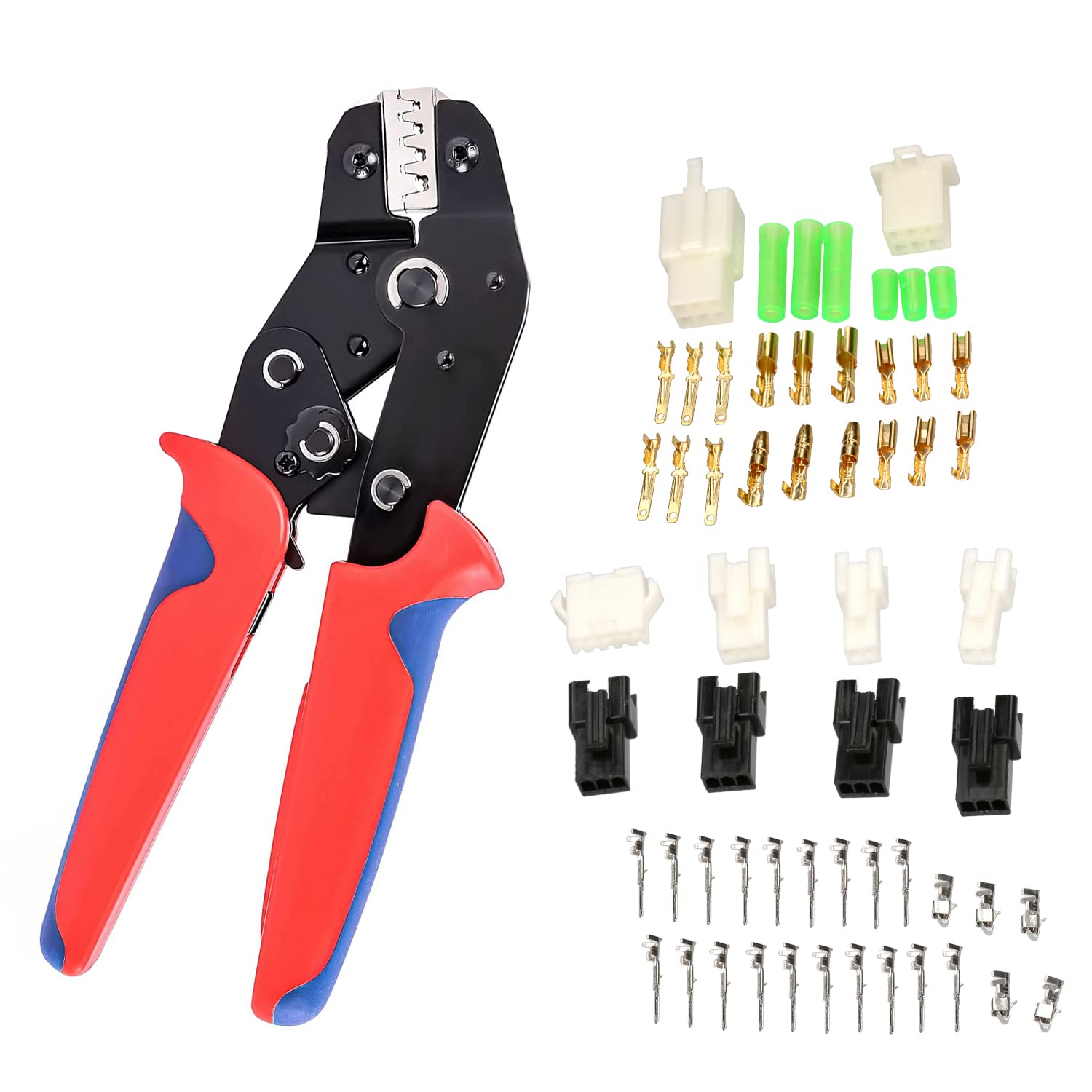 Crimpzange und JST SM Stecker für E-Bike Kabelkürzungen, Crimpen, Set, Metall Kontakt, Fahrrad, E-Bike, Elektro Fahrrad, Pedelec