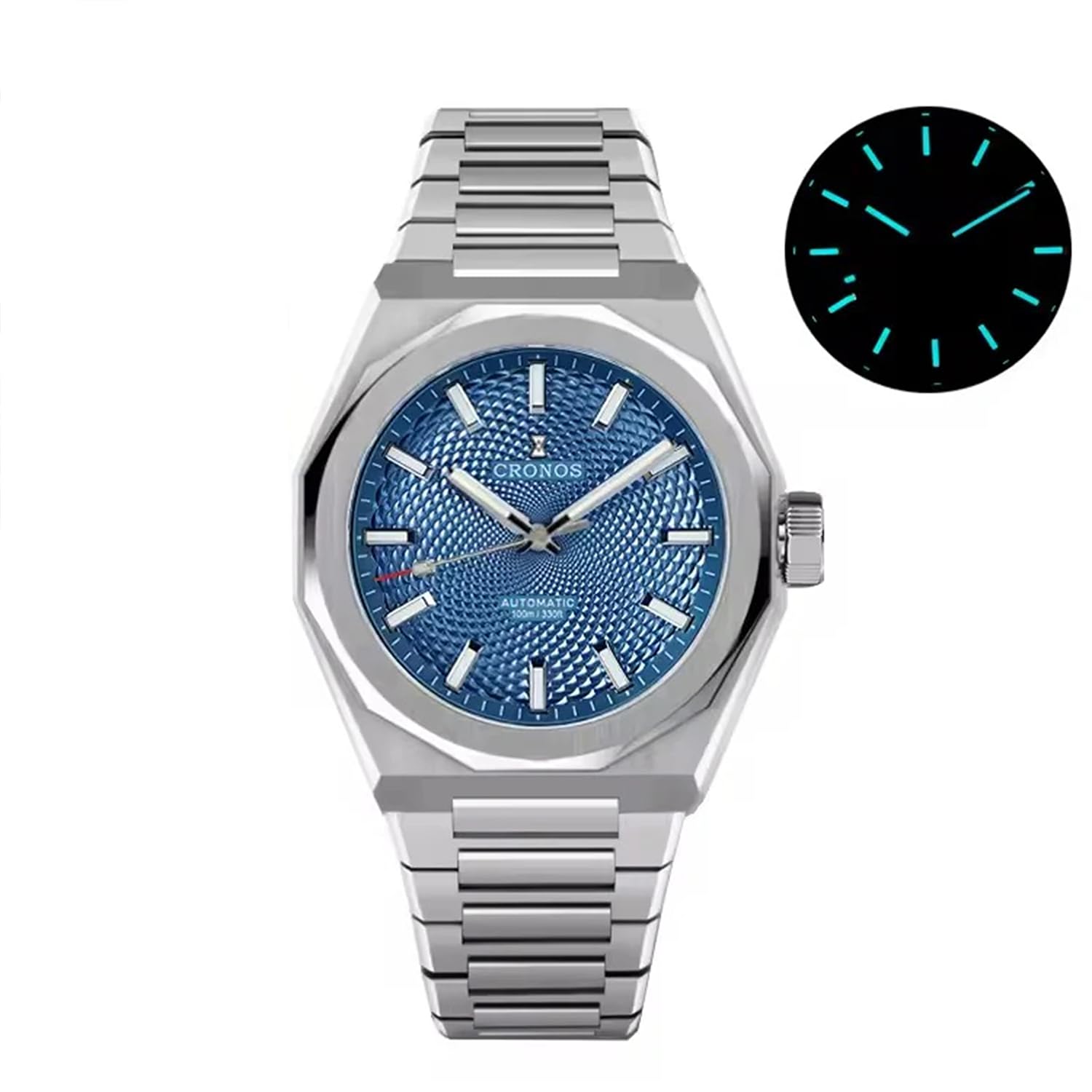 Tactical Frog Cronos L6028 - Reloj automático para Hombre, Movimiento PT5000, Cristal de Zafiro de 39 mm, Resistente al Agua hasta 100 m