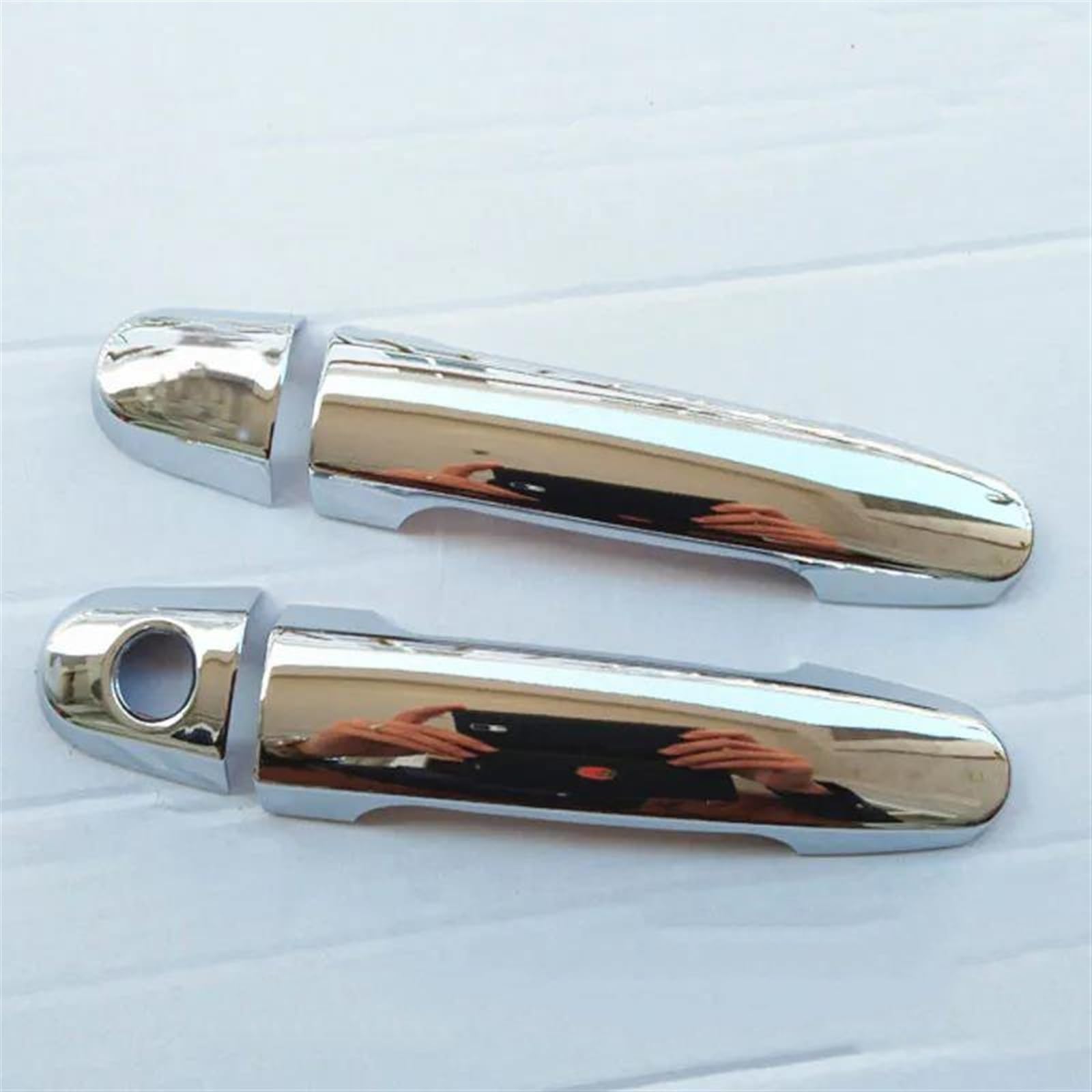 Noheeu Style 3 Car Exterior Door Handle Trim Cover For Toyota For Hilux For Vigo An10 An20 An30 2005-2014(Style 3)