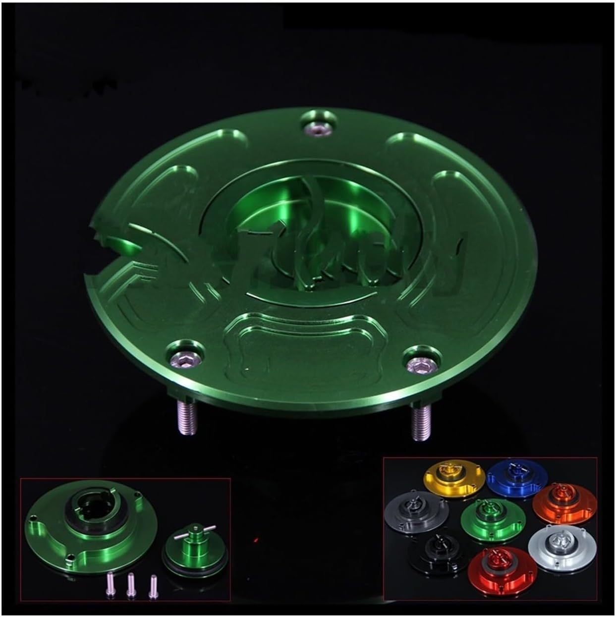 燃料キャップ 為にカワサキ ZX10R 2004-2005 の場合オートバイ