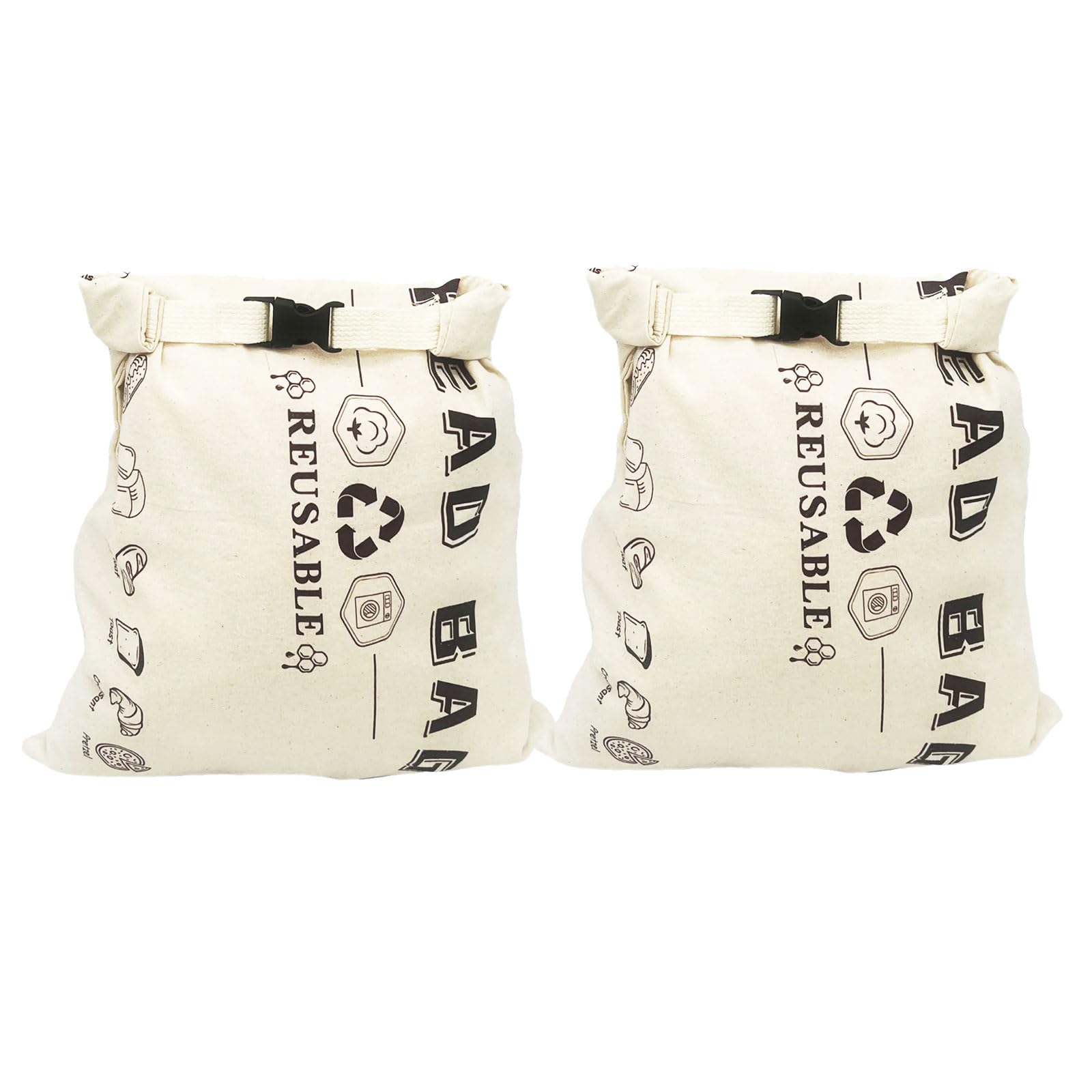 Xinsheinelry Wax Infused Cotton Bread Pouches Large 40x31cm Sandwich Covers for Preservation and Food Storage Food Grade Bread Bag