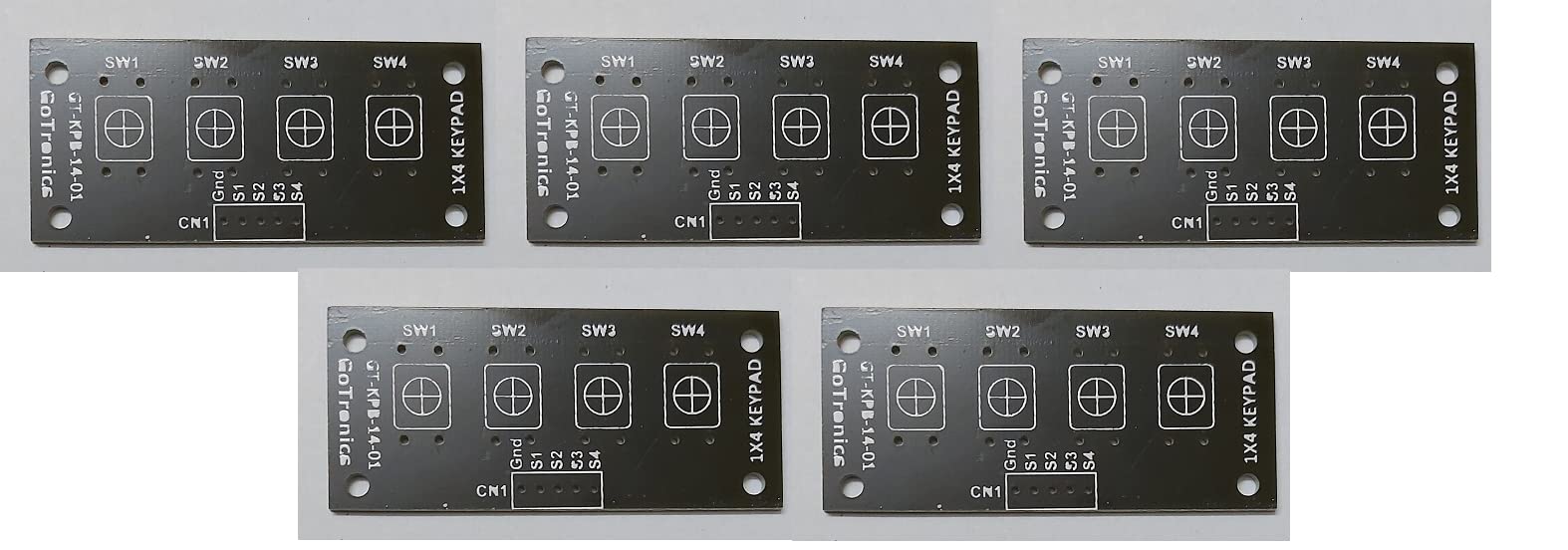 1x4 KEYPAD PCB FOR 12MMX12MM KEYS -5NOS (B0B6W5CVW4) Amazon Price History, Amazon Price Tracker