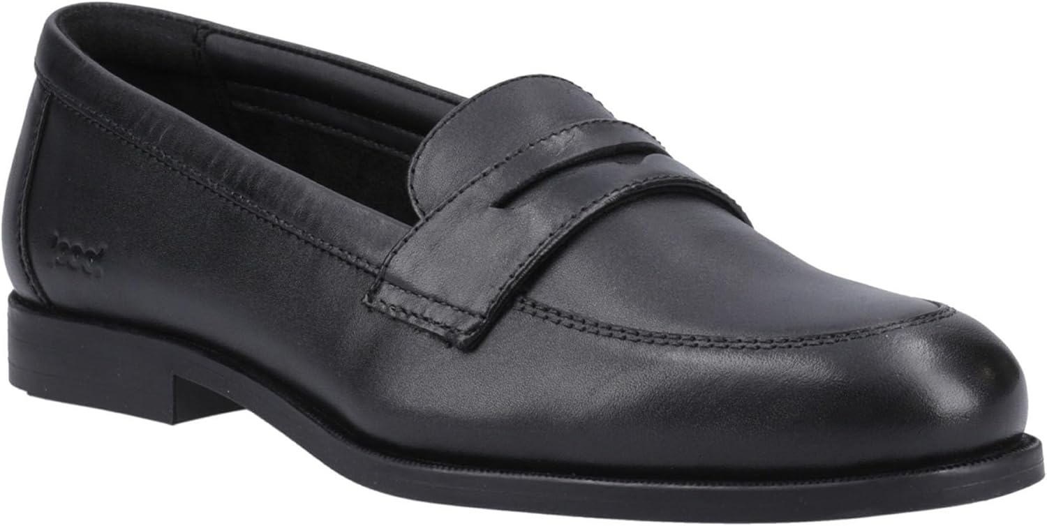 Pod Islay Girls School Shoes, Black/White, 25 EU