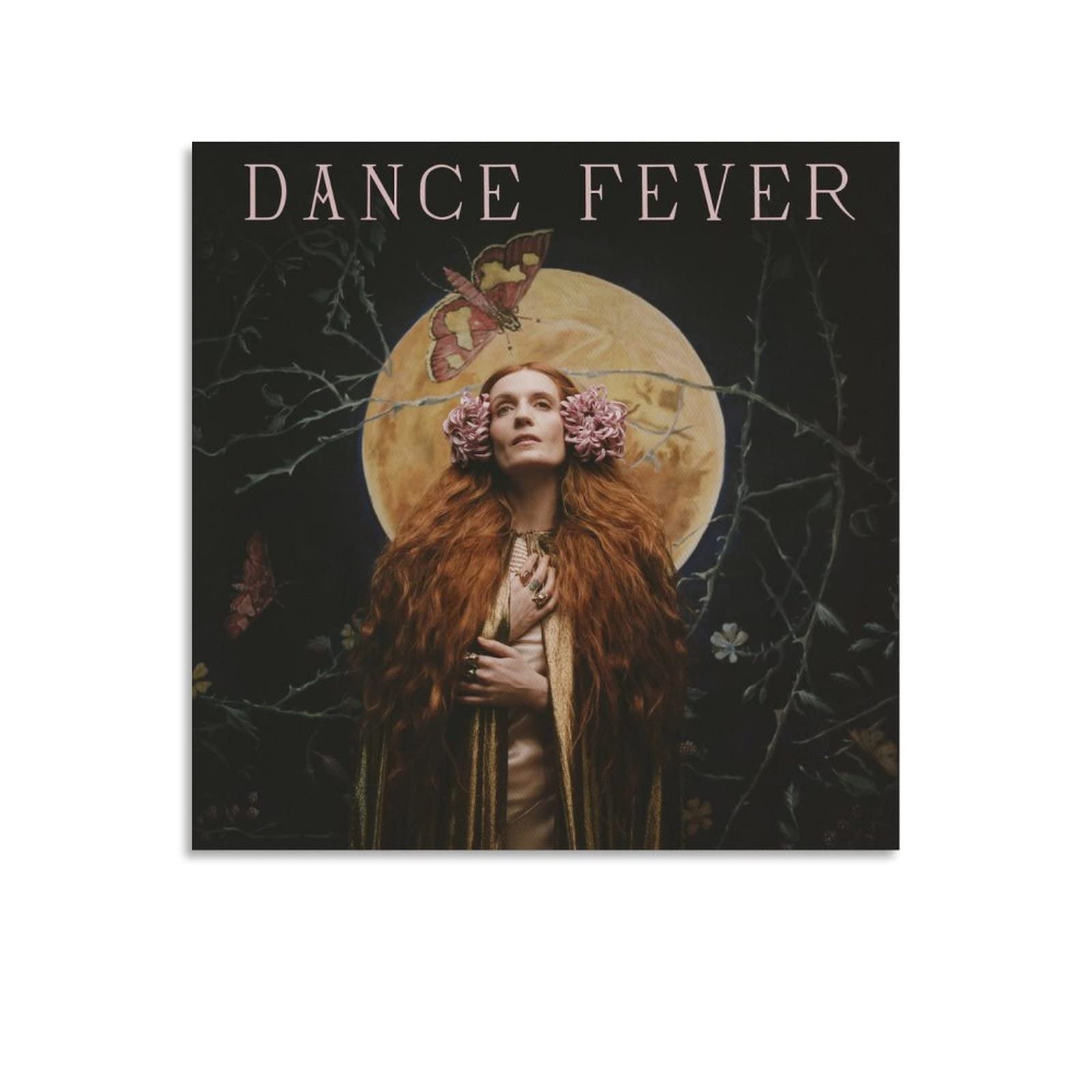 XIANYUA Dance Fever Florence + The Machine Canvas Poster Bedroom Decor  Sports Landscape Office Room Decor Gift Unframe-style12x12inch(30x30cm),
