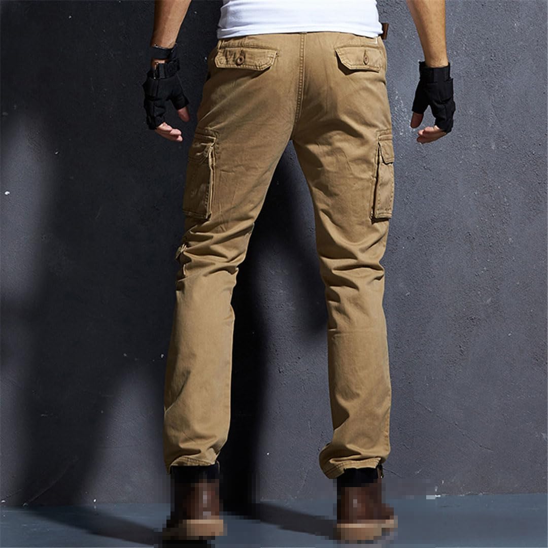 Męskie spodnie dorywczo Joggers Wojskowe spodnie taktyczne Cargo Multi-Pocket Spodnie