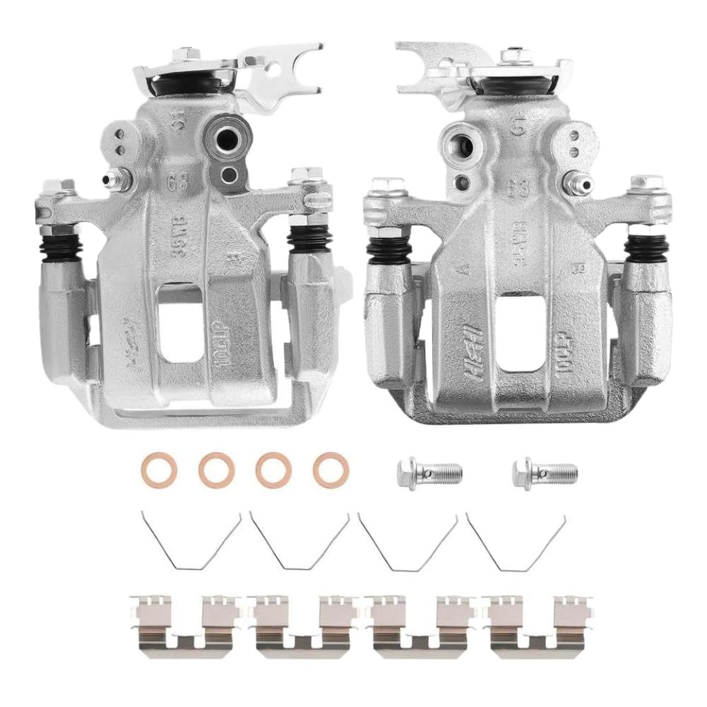 Fhtougzxt Onecolor Rear Disc Brake Caliper With Bracket Compatible With 2009-2014 Tsx And 2008-2012 Accord - Replaces 19B3358, 43018Ta0a01, 43018Ta0a81