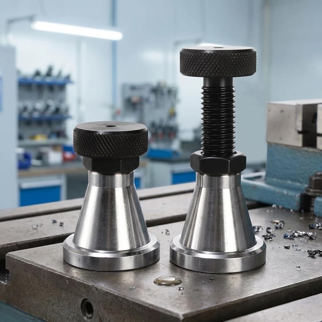 Adjustable Screw Jack Stands 2 Steel for Machine
