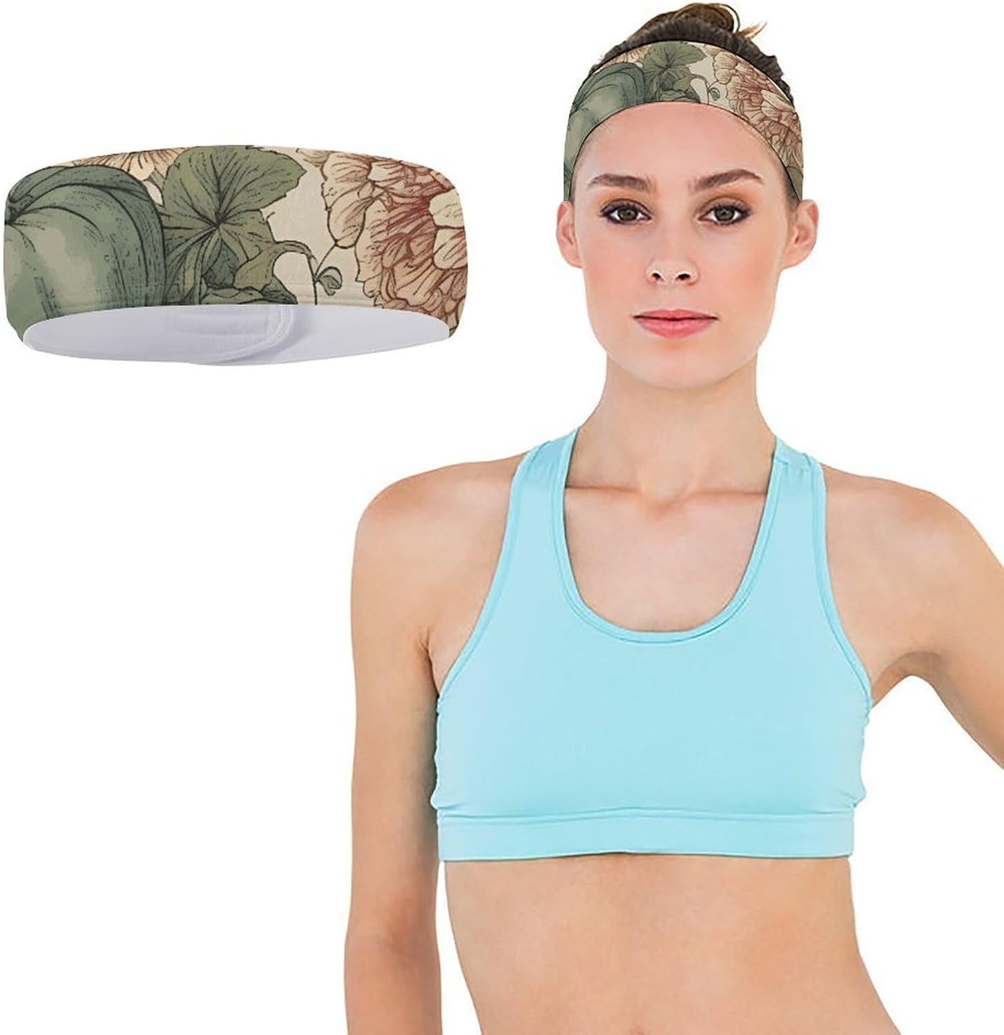 Elastic Wicking Sport Headband | Multifunctional Sports Sweatbands for Men & Women, Lightweight Soft Fabric for Fitness, Workout, Running and Daily Activities