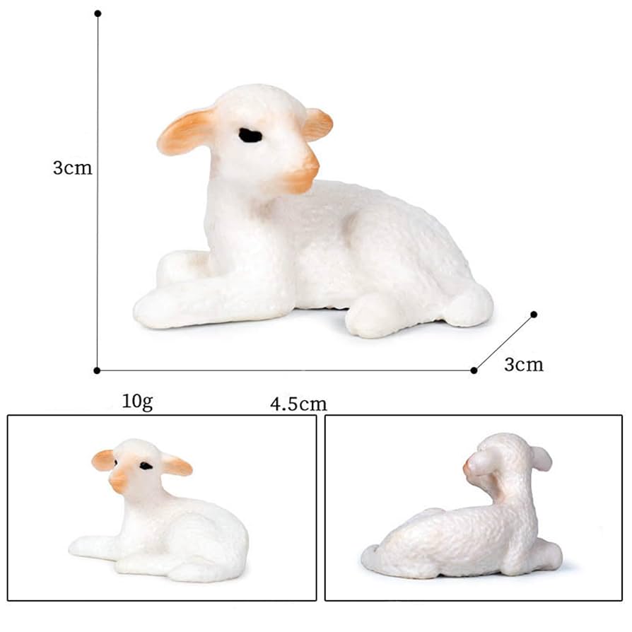 Amazon.co.jp: Eden Toys ヒツジ 羊 綿羊 ヤギ 山羊 動物 野生