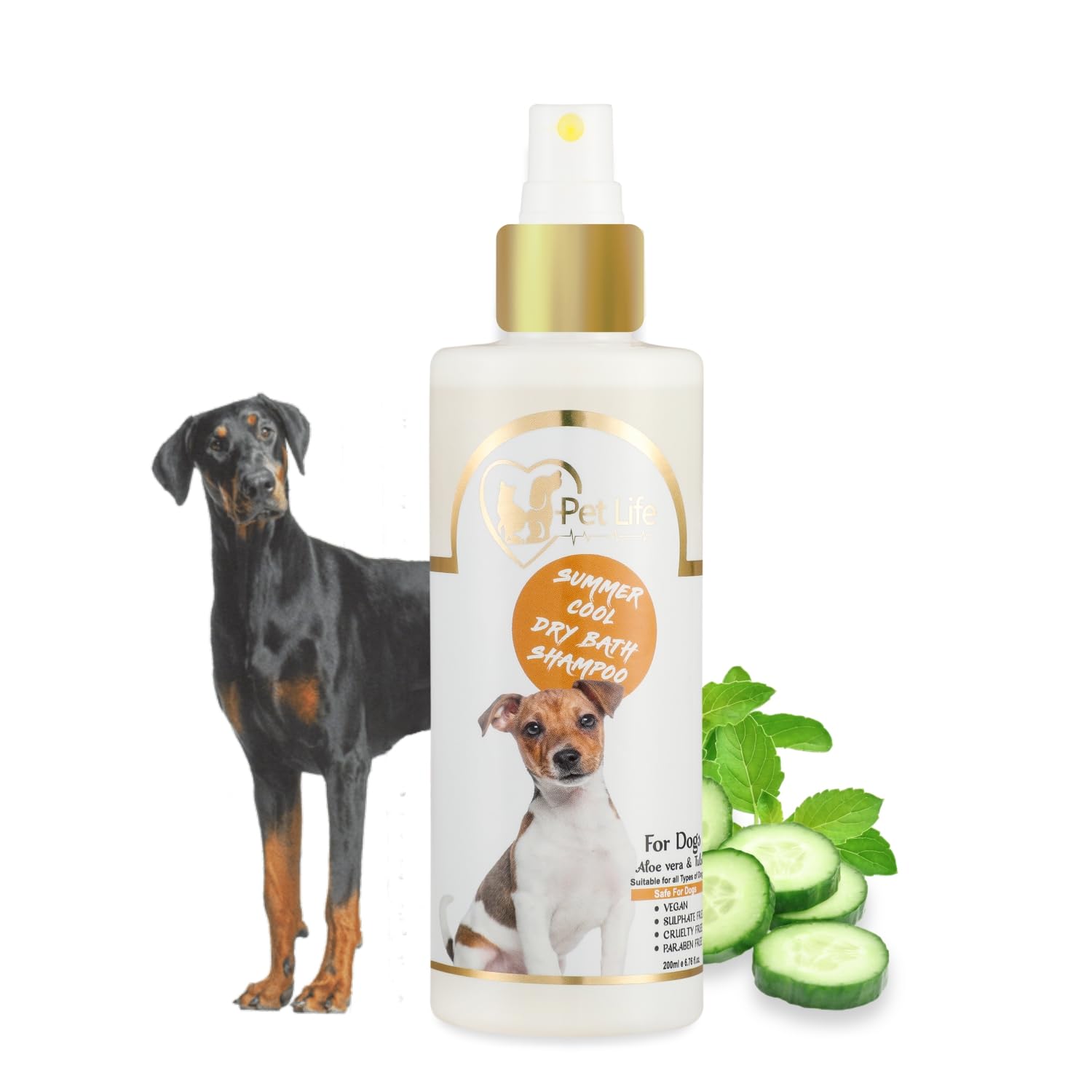 See full amazon price history chart for Pet Life Summer Cool Dry Bath Shampoo Doberman Dog & Puppy Dry/Waterless Dog Shampoo Spray | Made with Natural Ingredients for A Cleaner, Smoother & Shinier Coat for All Dog Breed – 200 Ml Pet Life Summer Cool Dry Bath Shampoo Doberman Dog & Puppy Dry/Waterless Dog Shampoo Spray | Made with Natural Ingredients for A Cleaner, Smoother & Shinier Coat for All Dog Breed – 200 Ml (B09YP22J1J) Amazon Price History, Amazon Price Tracker