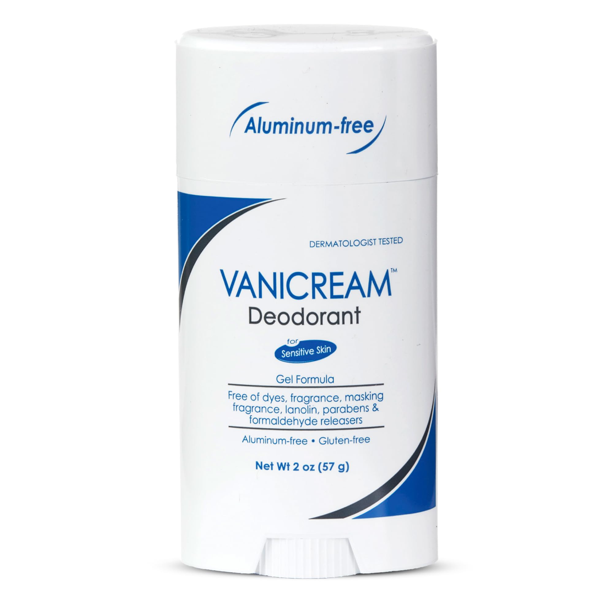 Vanicream Déodorant sans aluminium | Pour peaux sensibles | Formule gel | Sans parfum, sans paraben et sans gluten | 56,​7 g