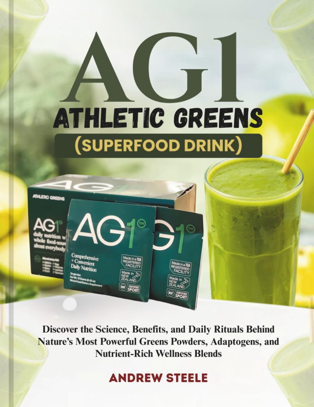 AG1 Athletic Greens (superfood drink): Discover the Science, Benefits, and Daily Rituals Behind Nature’s Most Powerful Greens Powders, Adaptogens, and Nutrient-Rich Wellness Blends