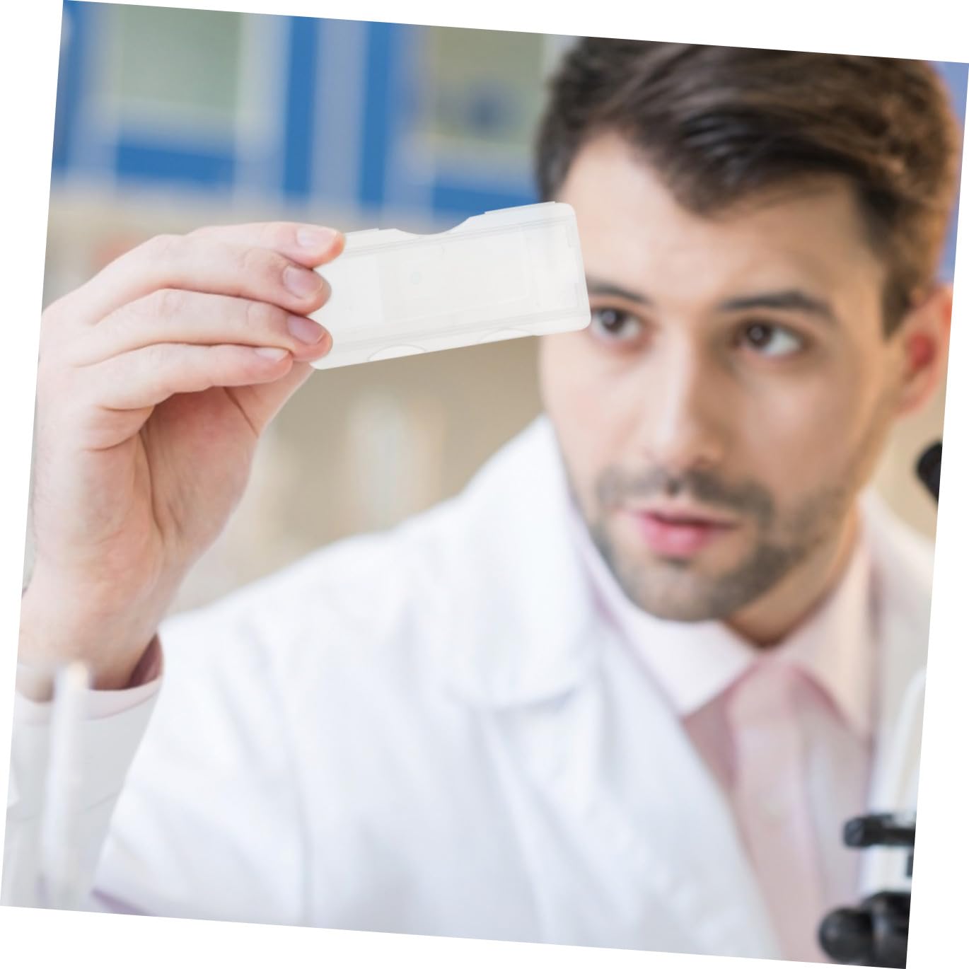 Porte-lame de Microscope Individuel en Pp, Lot de 100, Stockage Sécurisé