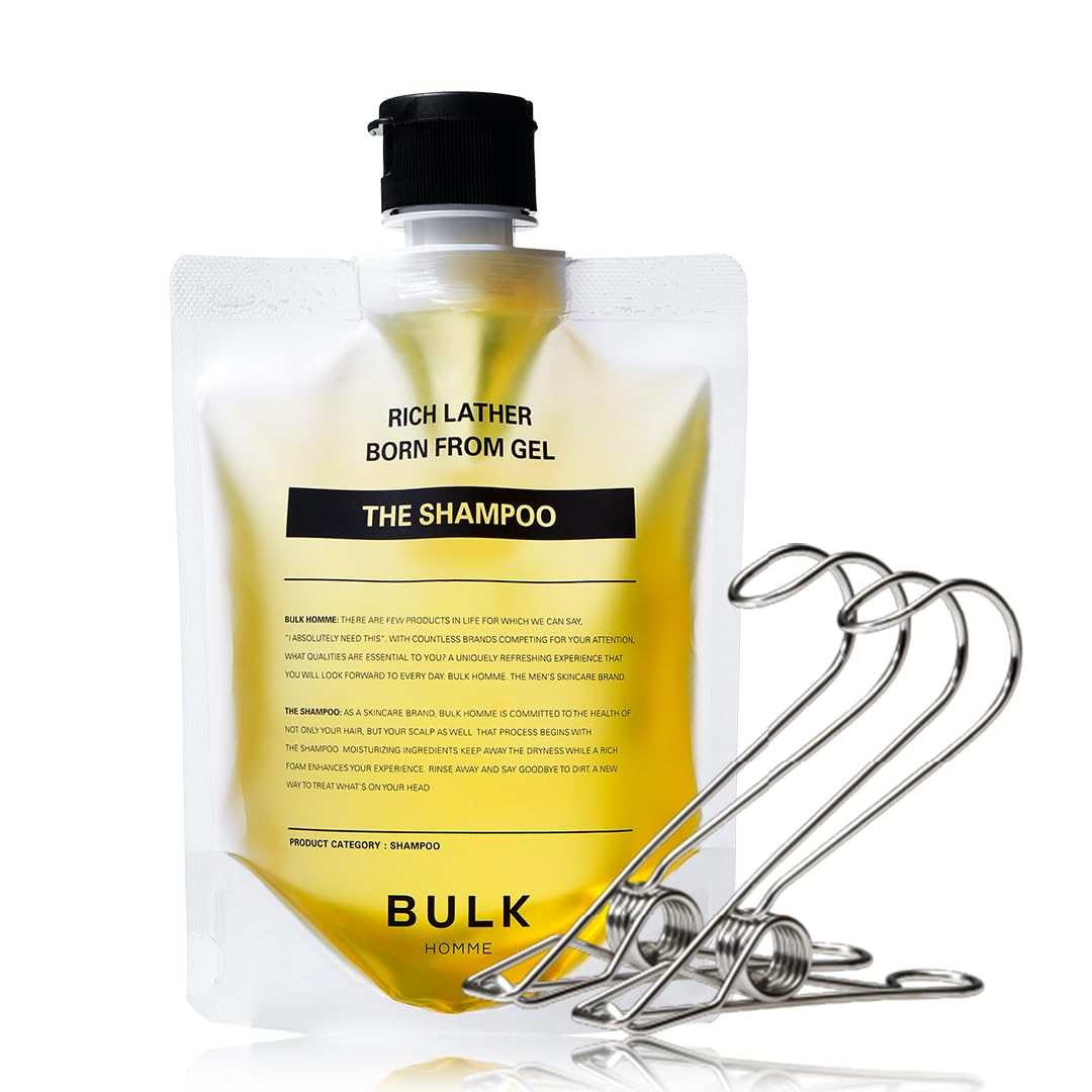 BULK HOMME  シャンプー 200g×3　バルクオム Amazon.co.jp: バルクオム 濃密泡 スカルプ シャンプー メンズ 200g
