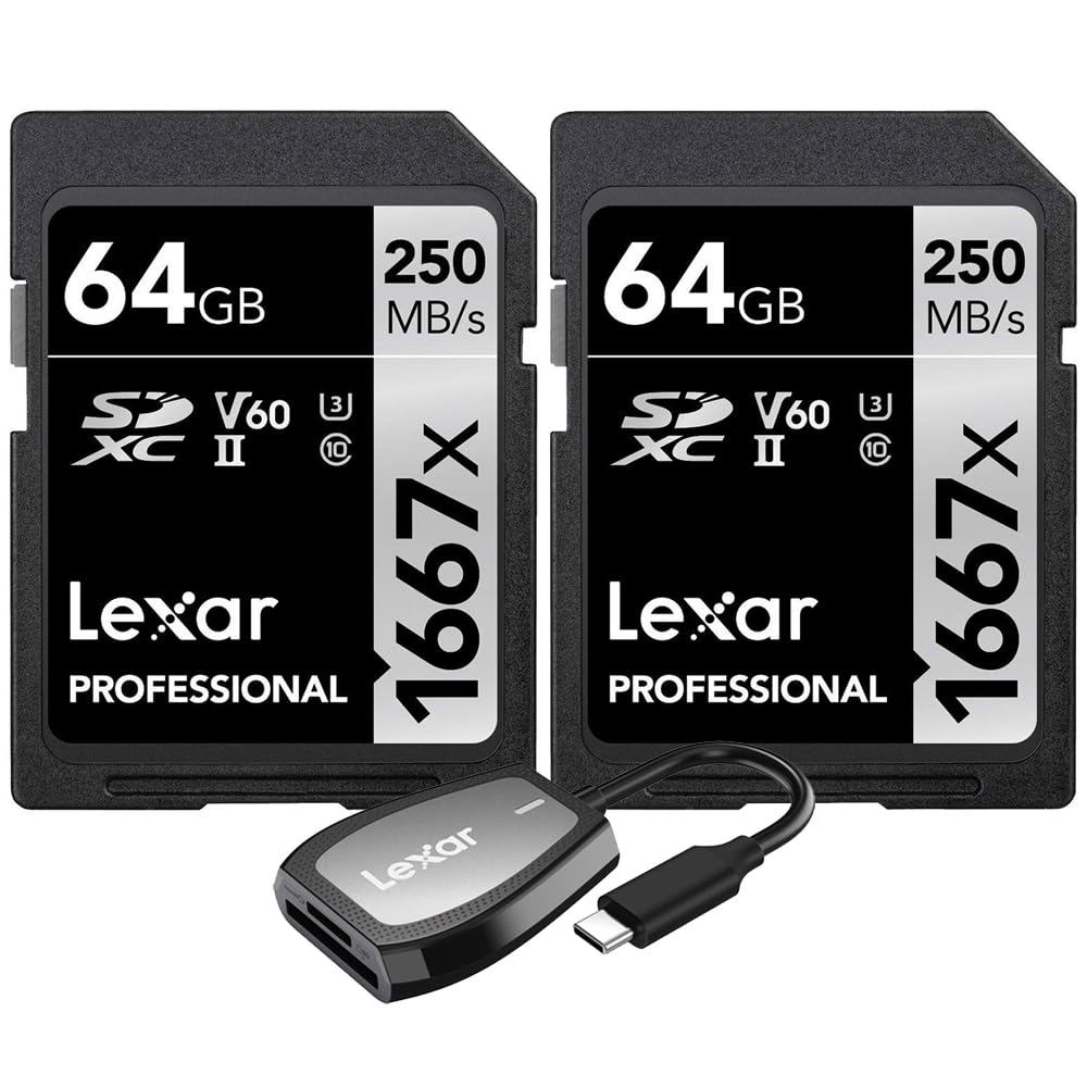 Amazon.com: Lexar Professional 1667x 64GB SDXC UHS-II Memory