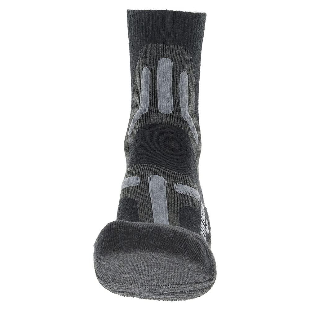 UYN S100239 TREKKING 2IN MERINO Socks Men's Black/gray 47