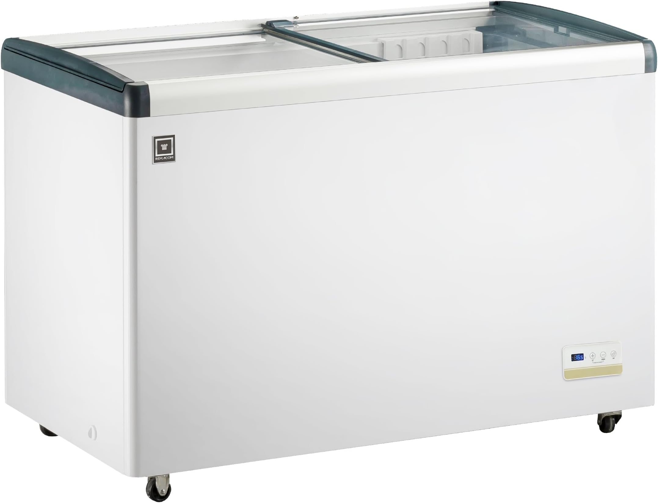Amazon | レマコム スライド扉 冷凍・チルド・冷蔵ショーケース 249L RCIS-249F ホエールキング （フラット型） - 業務 ...