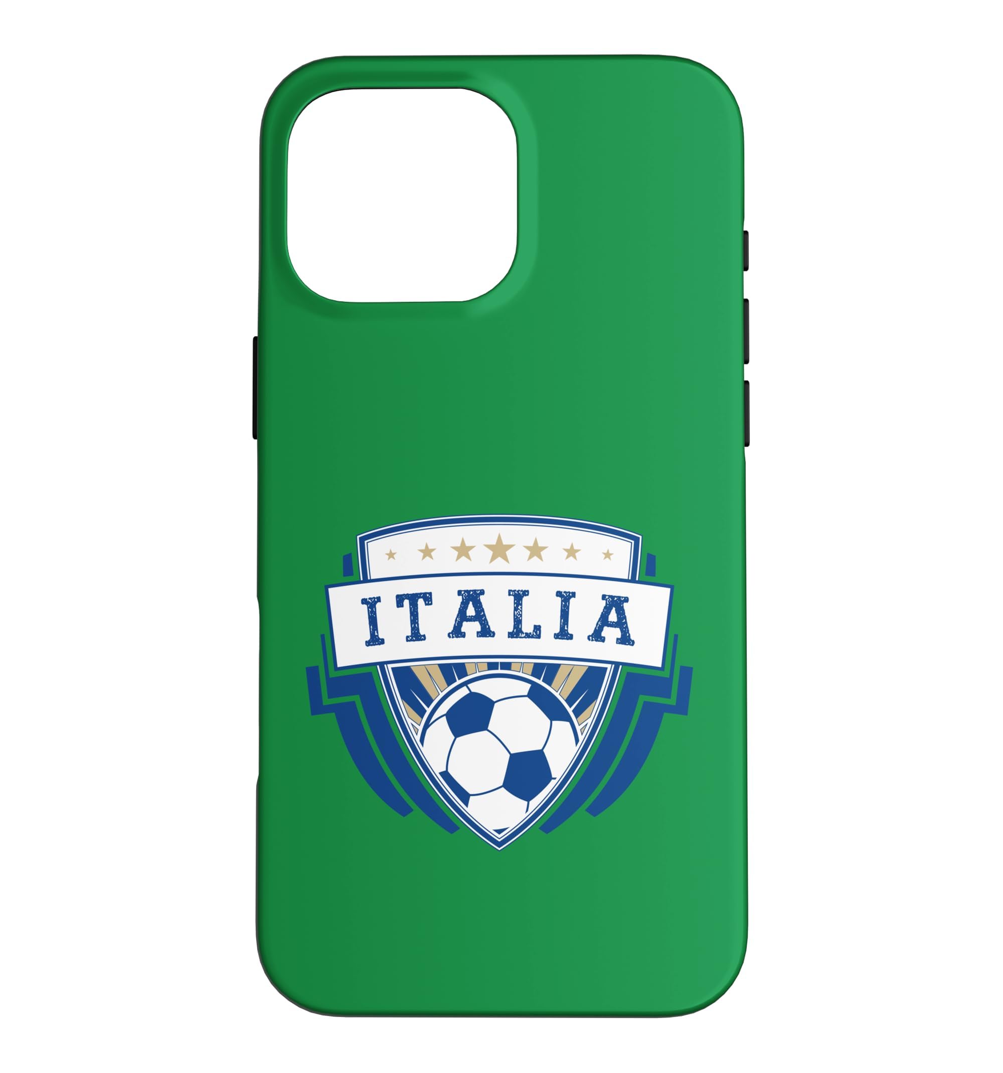 Italia Emblem Badge World Cup Football Case for iPhone 16 Pro Max