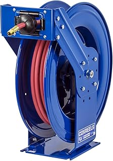 Coxreels Manual Rewind Hose Reel - Holds 3/8in. x 100ft. Hose, Model Number TSHL-N-3100