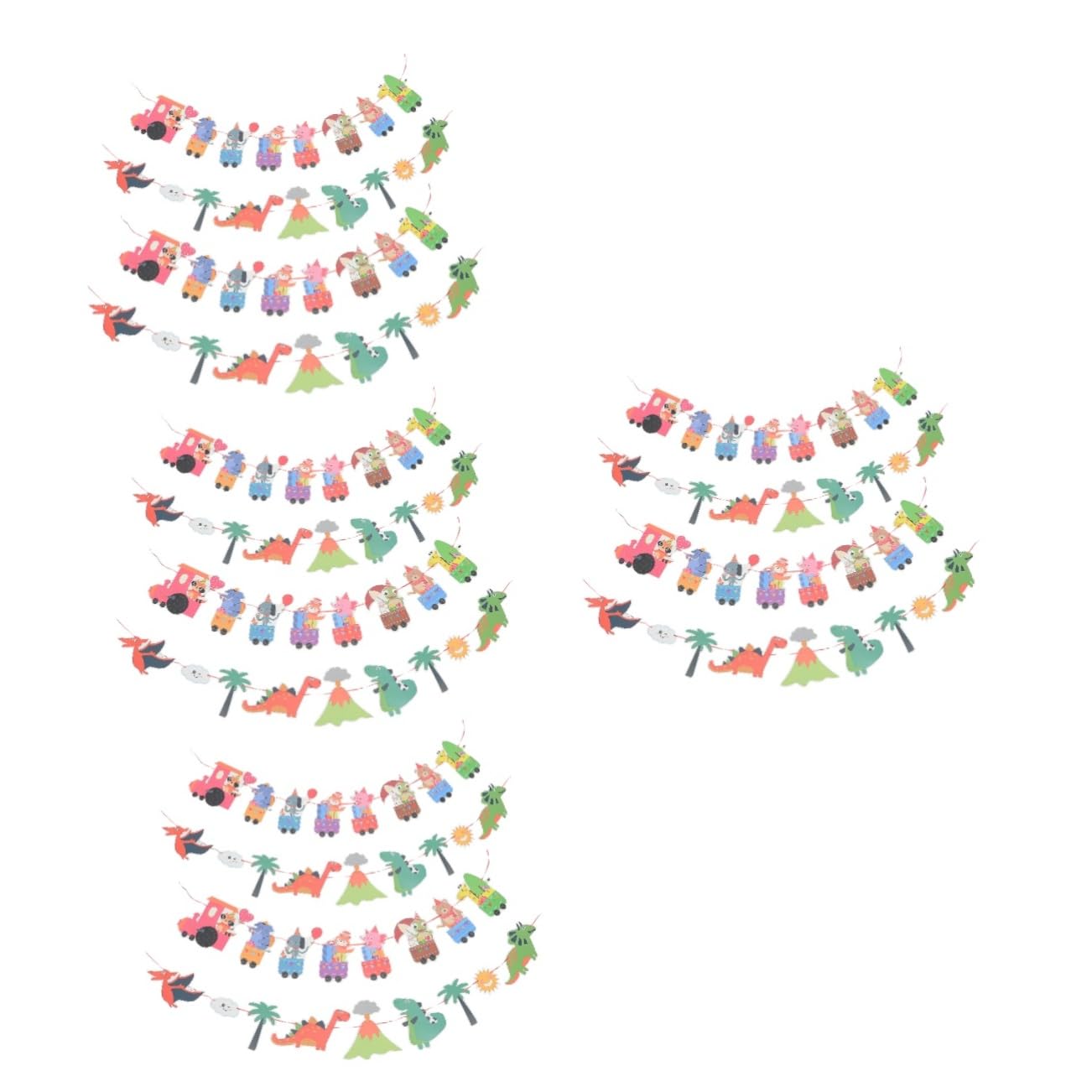 Cabilock 4 Set Bandiera Decorativa Hawaiana Decorazioni Per Esterni Luau Decorazione Per Feste Hawaiane Ghirlanda Tropicale Decorazioni Per Feste Di Compleanno Hawaiane Ghirlanda 4 pezzi * 4