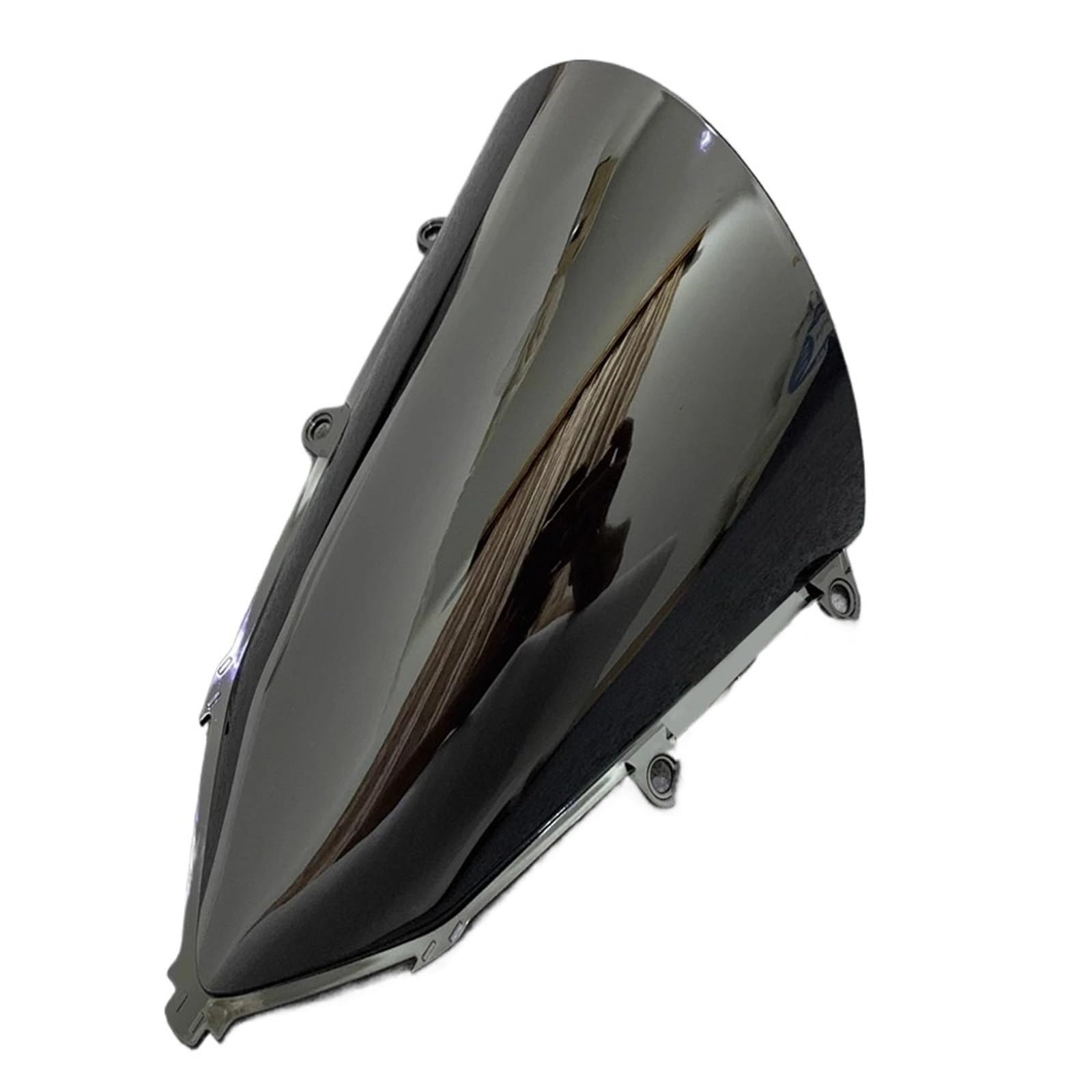 Deflektor motocykla Pasuje do Honda CBR650R CBR 650R 2024 2025 Podwójna szyba przednia z bąbelkami, deflektory wiatru spojler przedłużający szyba przednia(Black)