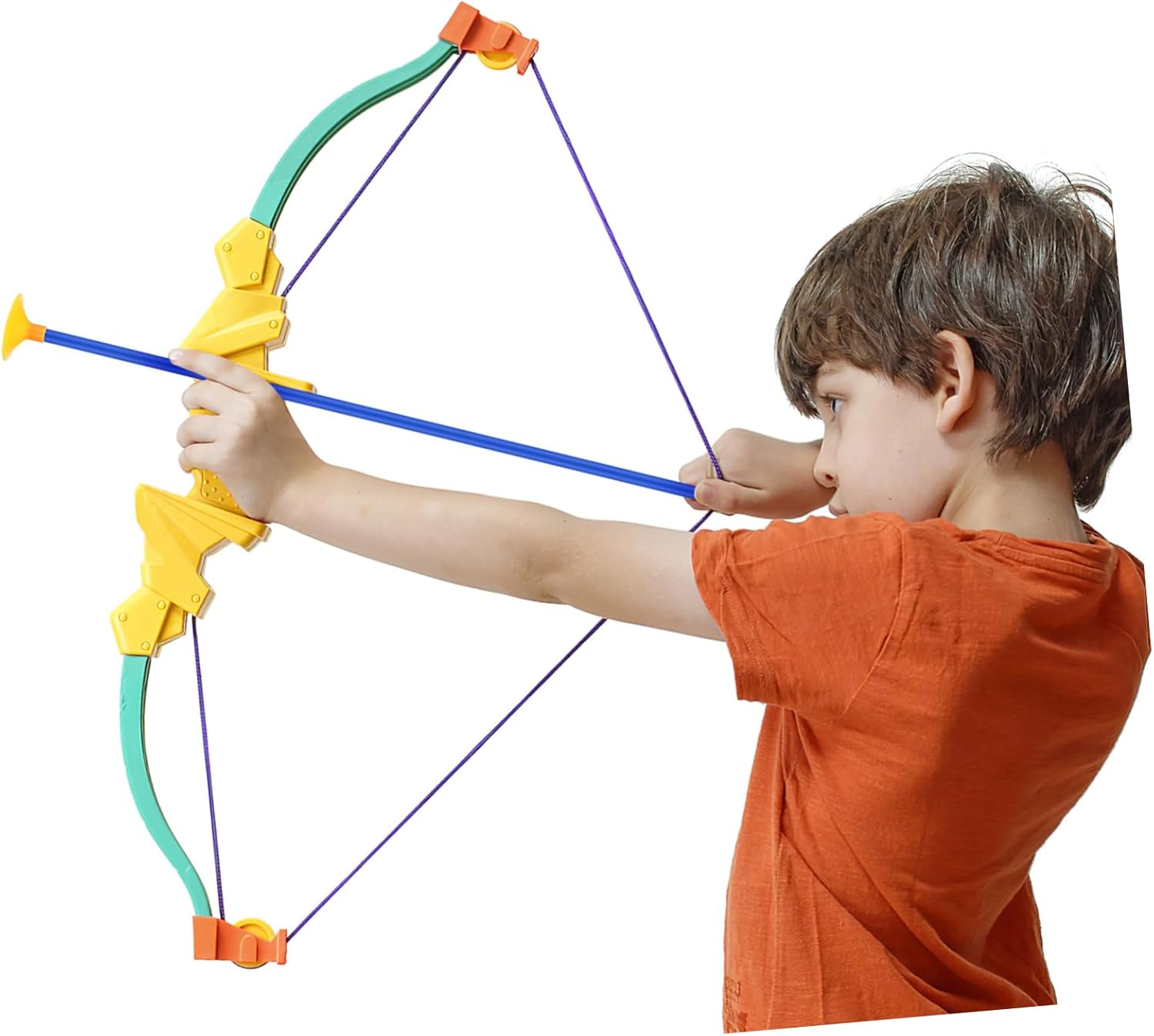 12pcs Reusable Suction Cup Arrows for Boys and Girls Outdoor Fun for Birthday Parties and Games