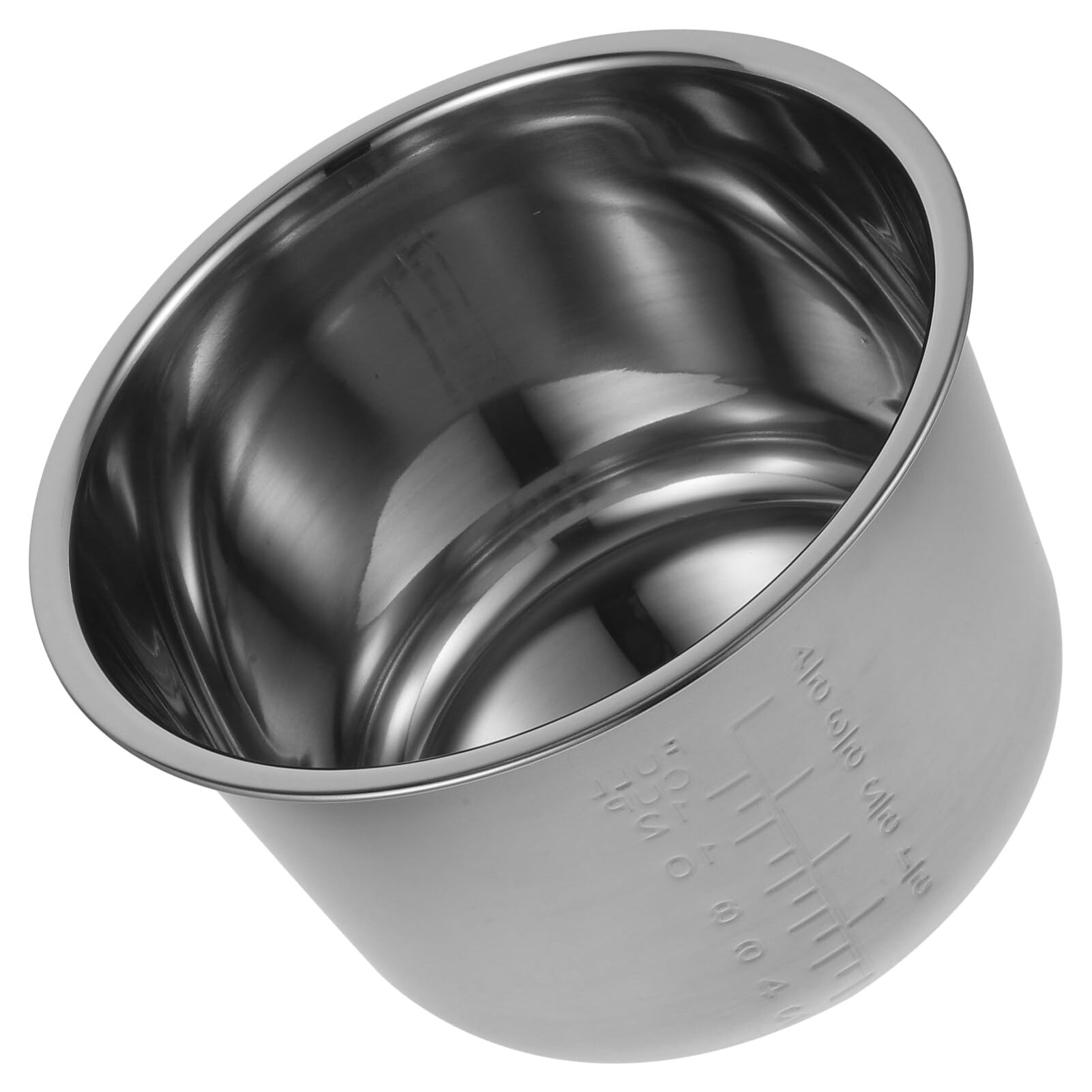Luxshiny Inner Cooking Pot Cooker Pots Rice Maker Inner Pot for Rice Cooker Cooking Pot Rice Cooking Container Inner Pot Replacement Small Pot Rice Machine Non Stick Stainless Steel