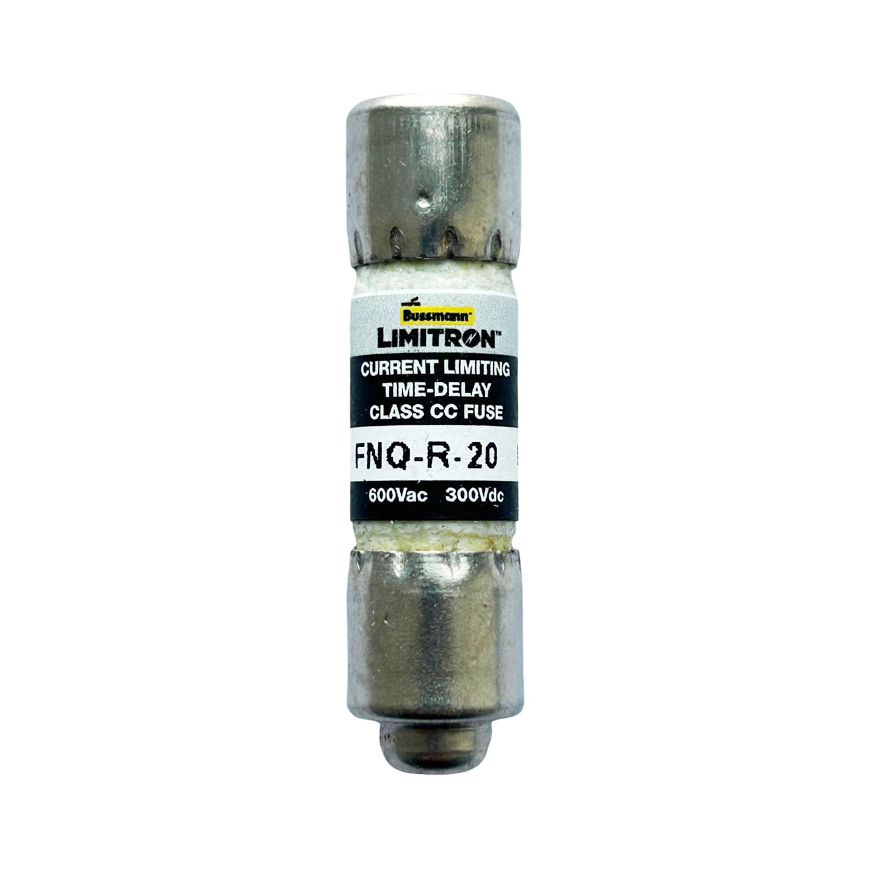 New OEM FNQ-R-20 FNQ-R-20A 600Vac Time Delay Fuse, Pack of 10